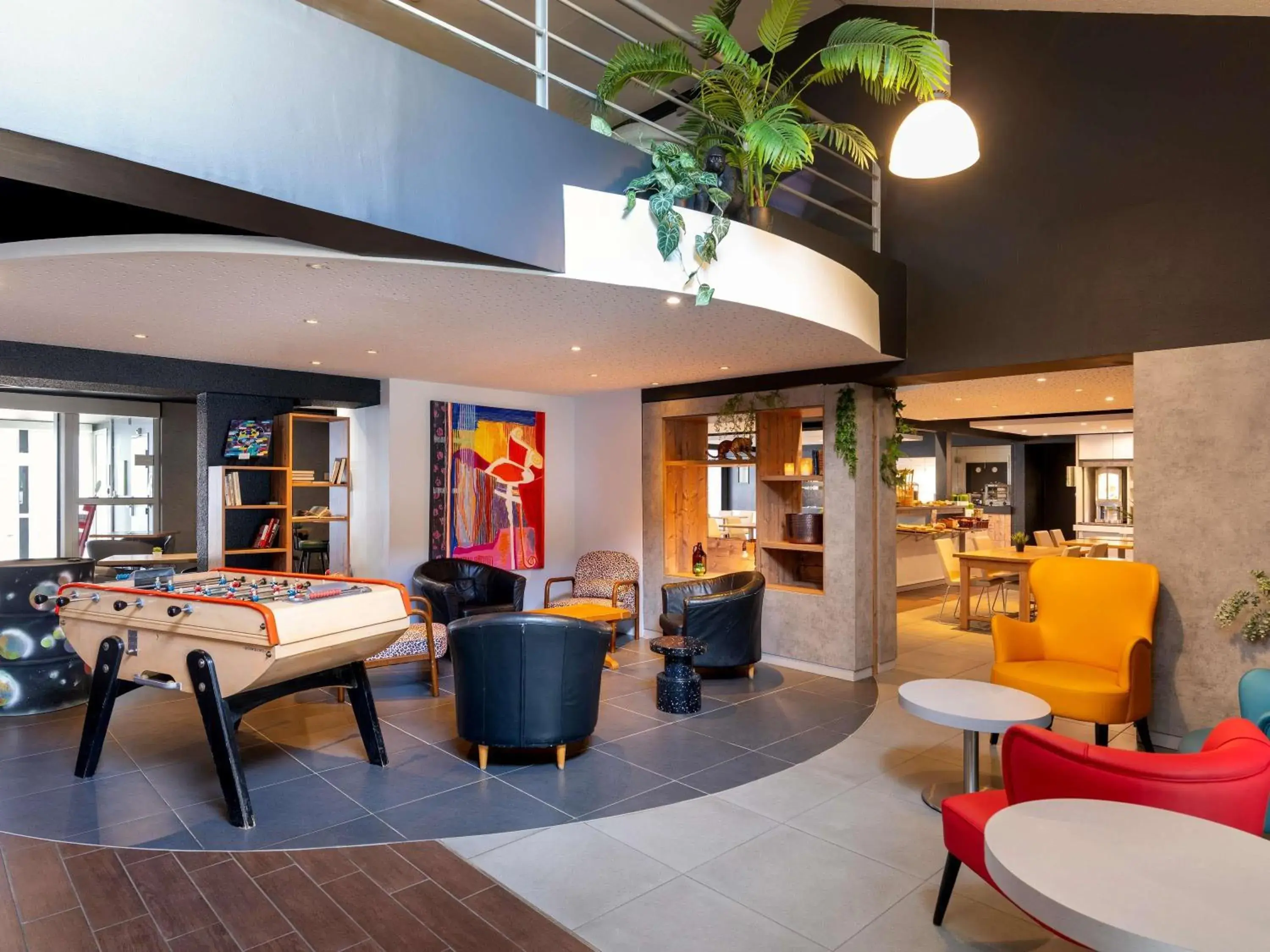 Lounge or bar in ibis Styles Brive Ouest Lounge or bar in ibis Styles Brive Ouest