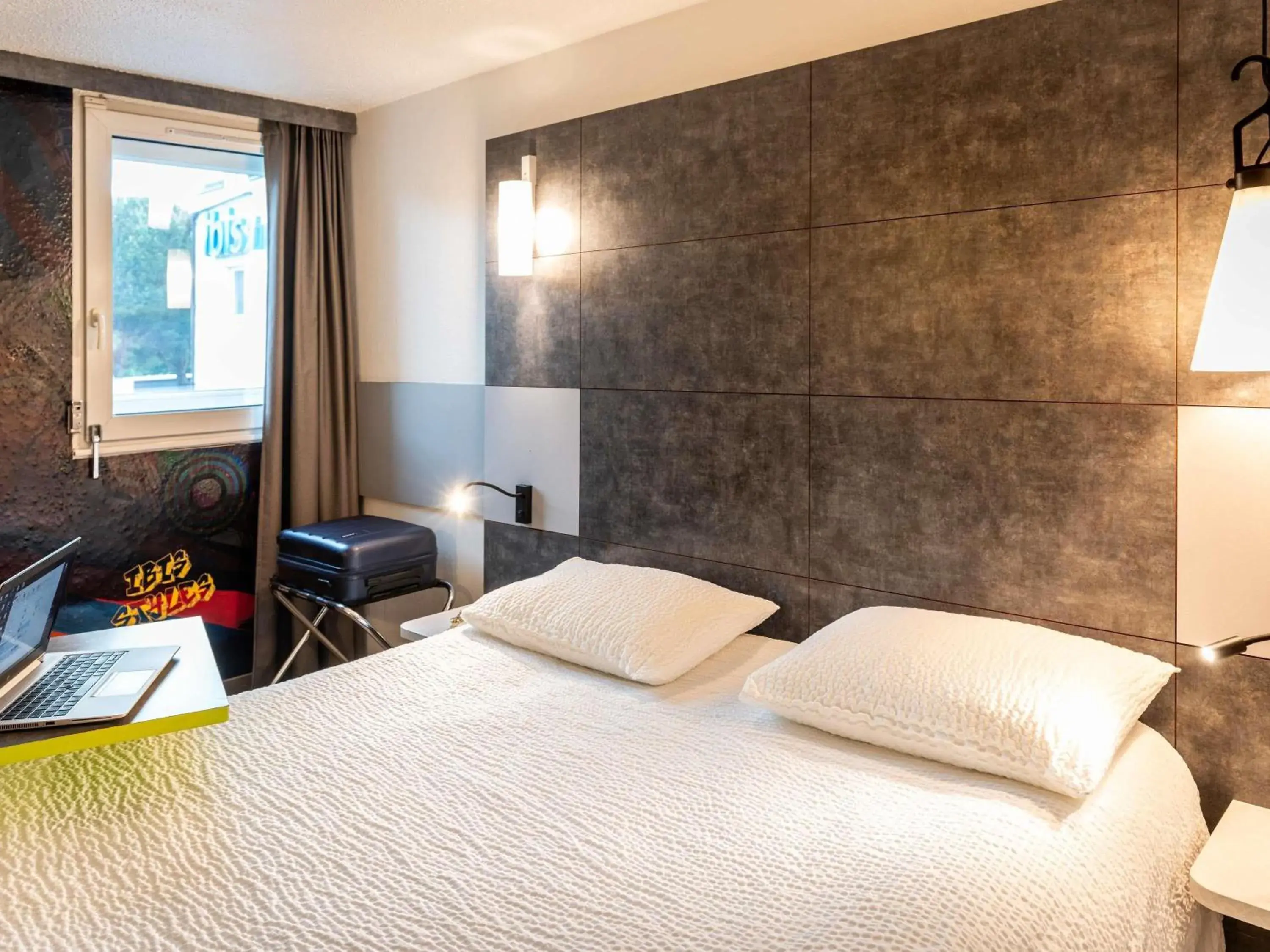 Bedroom, Bed in ibis Styles Brive Ouest Bedroom, Bed in ibis Styles Brive Ouest