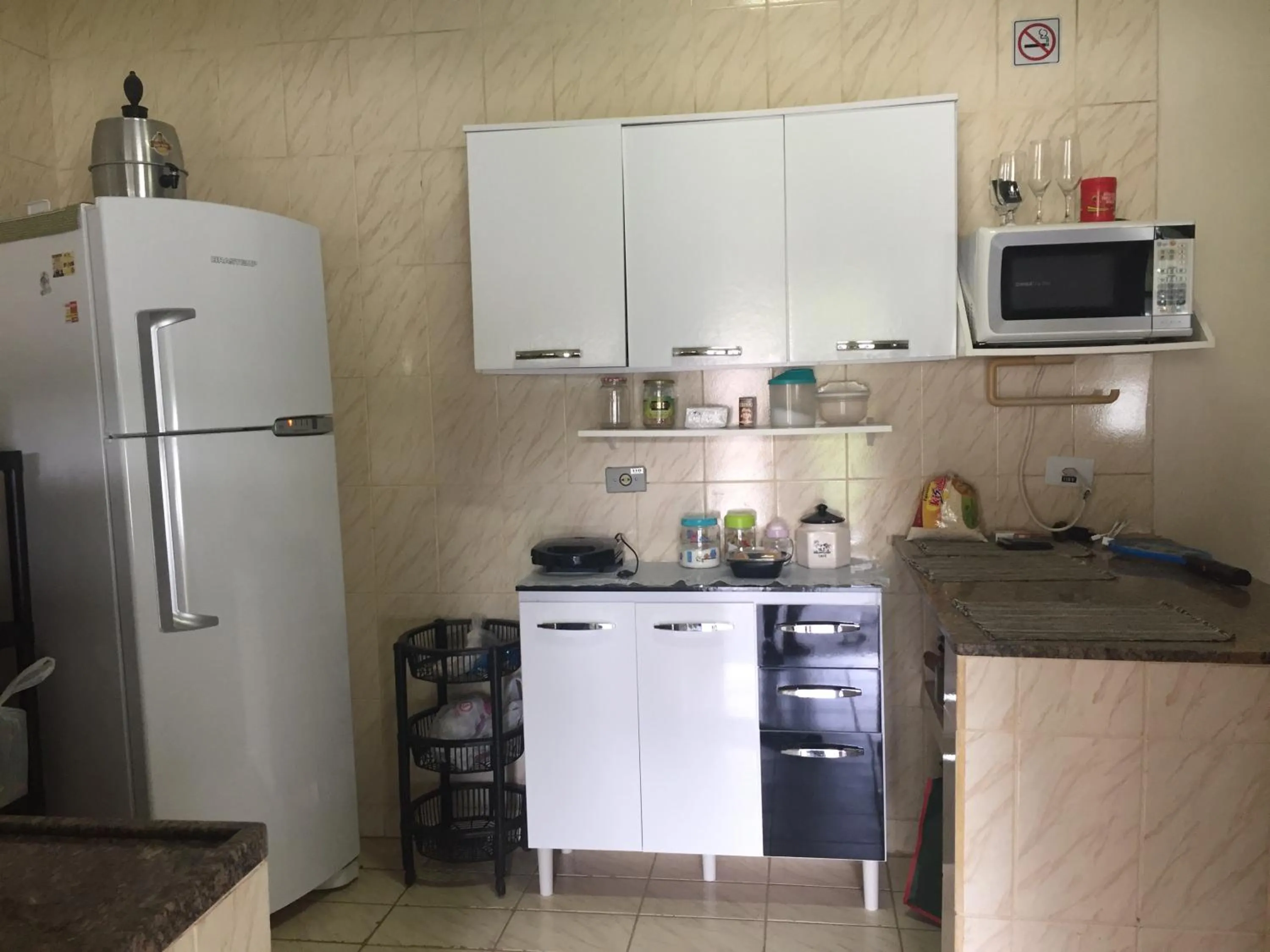 Casa em frente à praia Boracéia