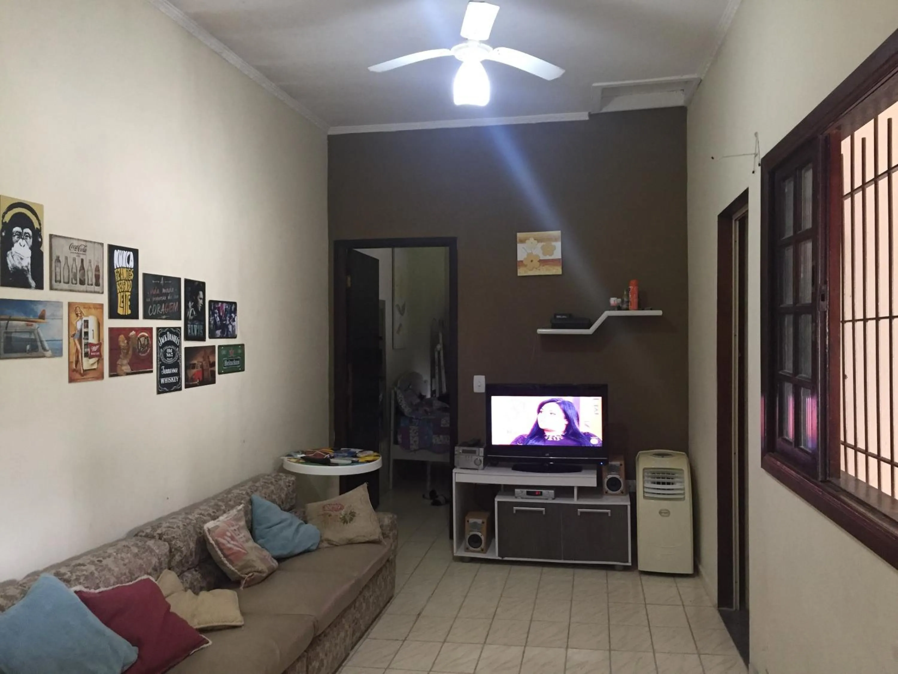 Casa em frente à praia Boracéia