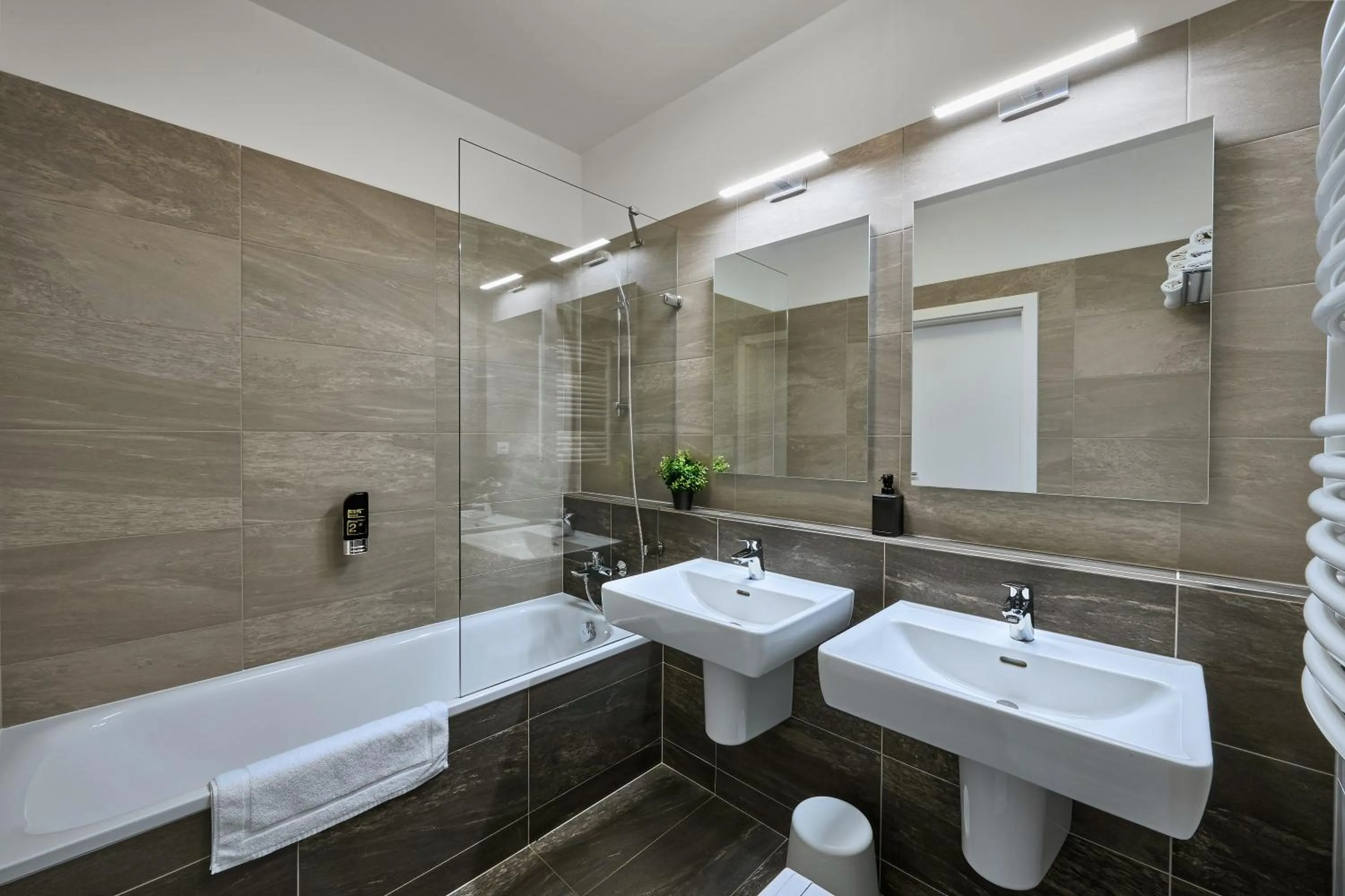 Shower in CityWest Apartments