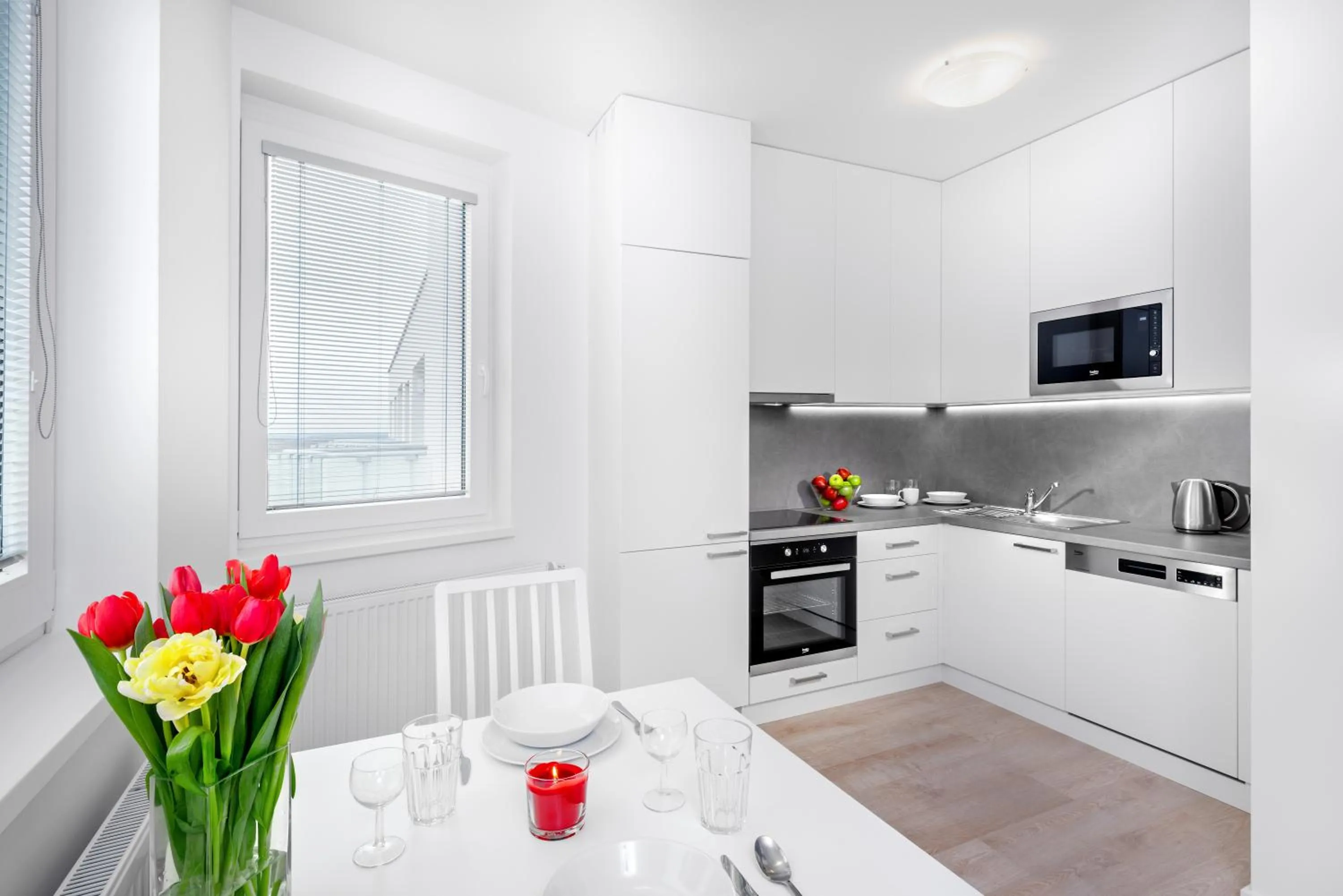 Kitchen or kitchenette in CityWest Apartments