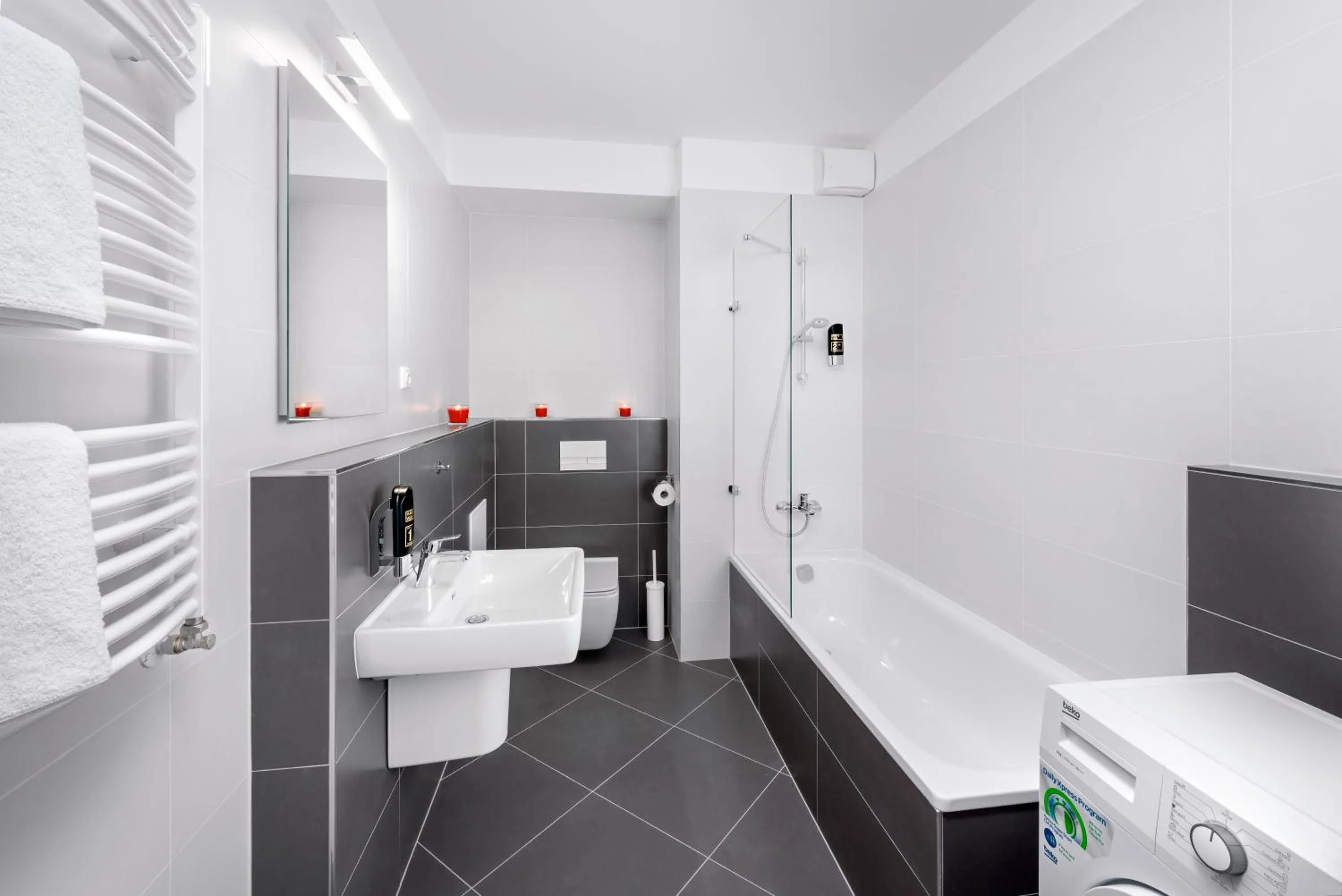 Shower in CityWest Apartments