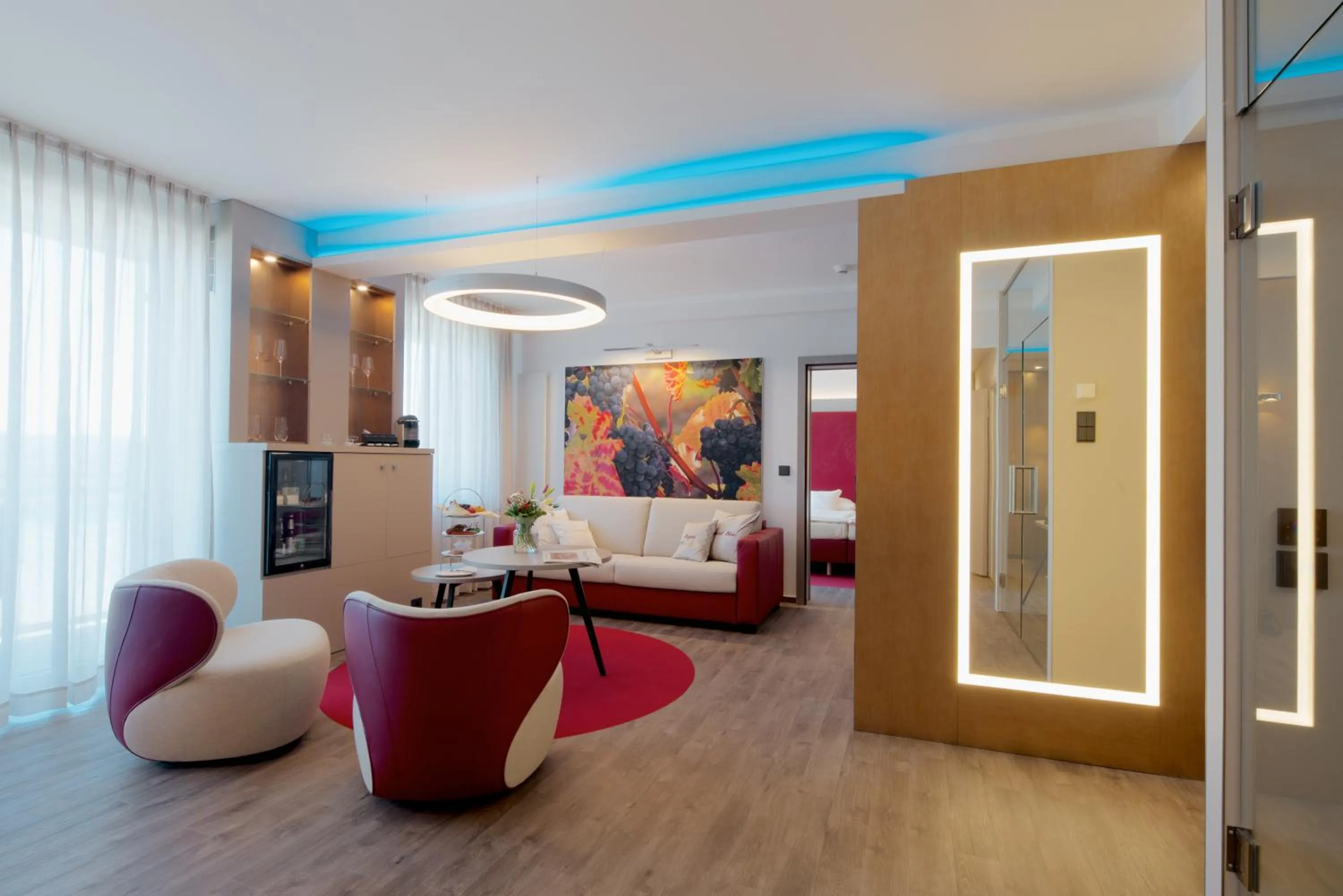 Living room in Bio-Seehotel Zeulenroda