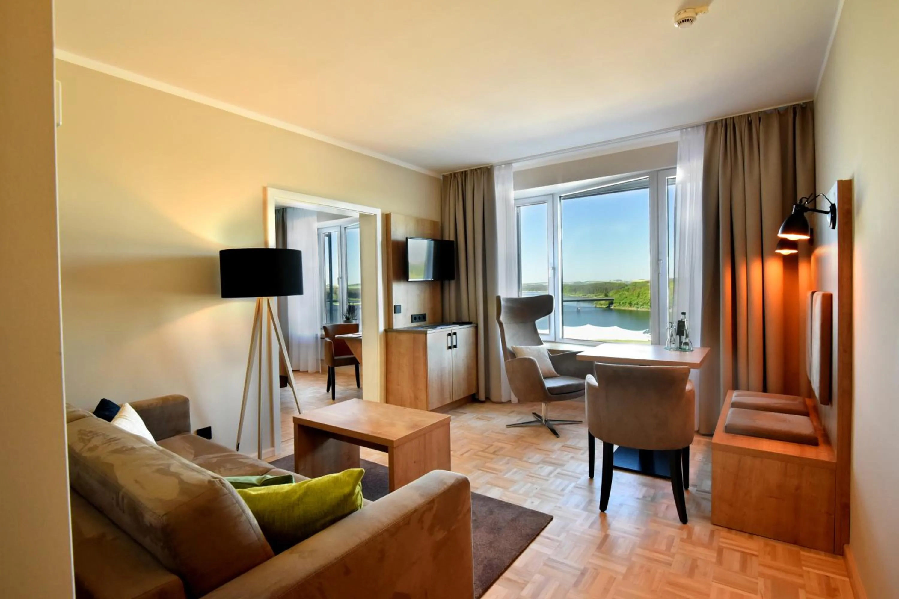 Living room in Bio-Seehotel Zeulenroda