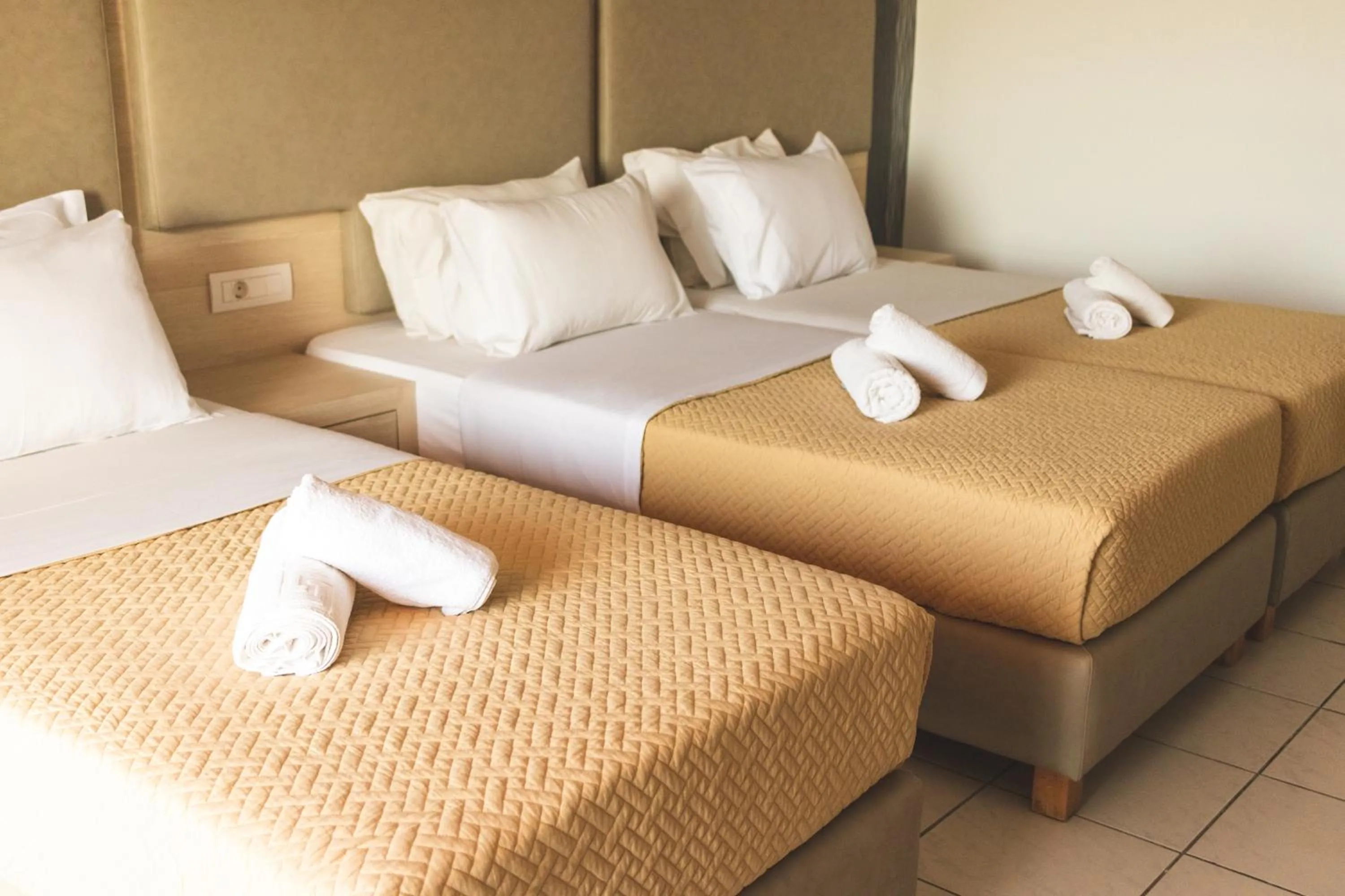 Bed in Alexander The Great Hotel