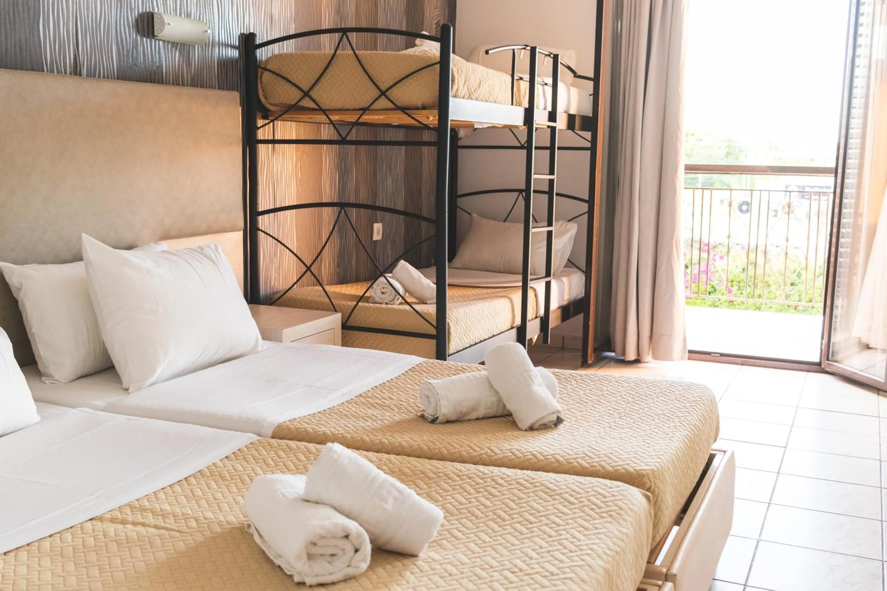 Bed in Alexander The Great Hotel