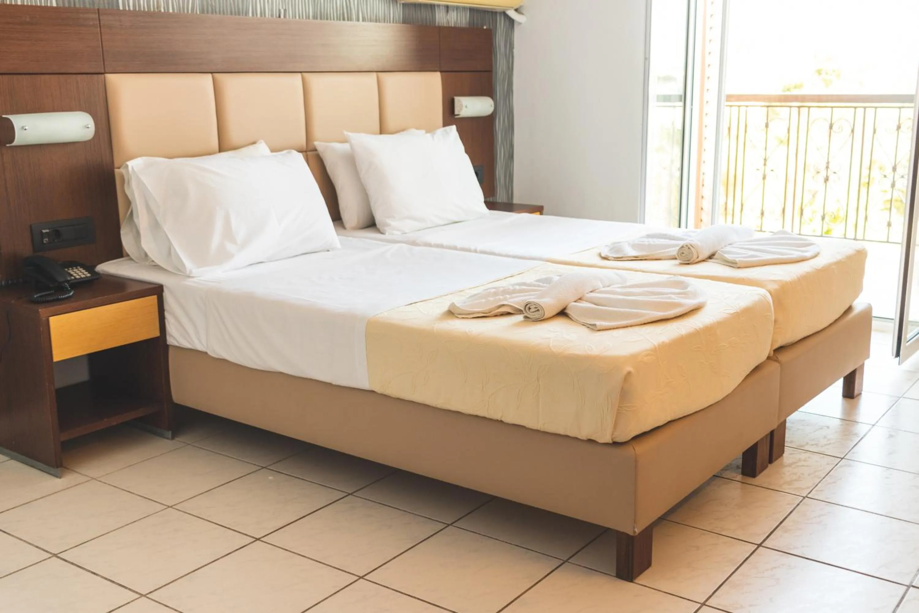 Bed in Alexander The Great Hotel