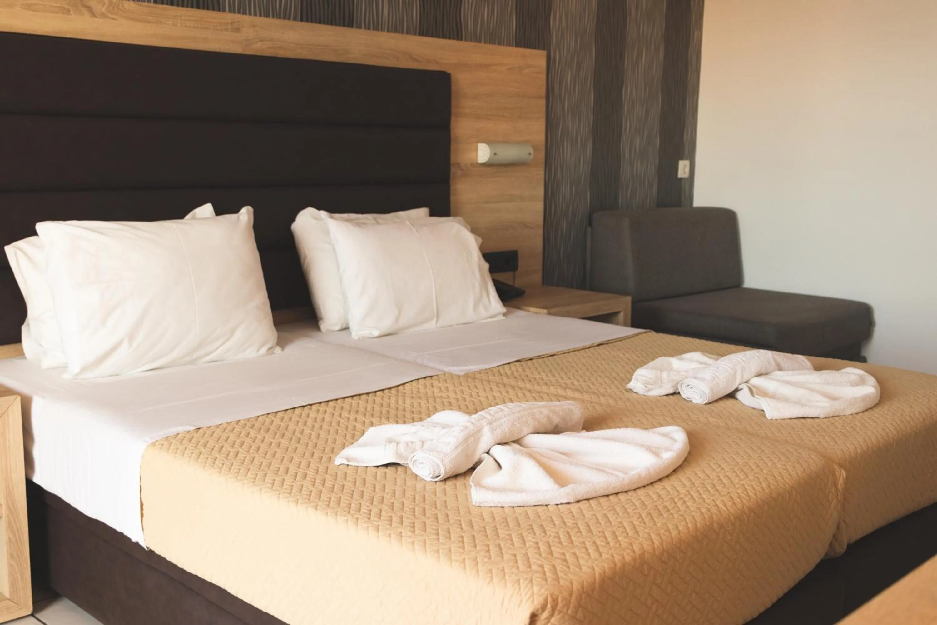 Bed in Alexander The Great Hotel