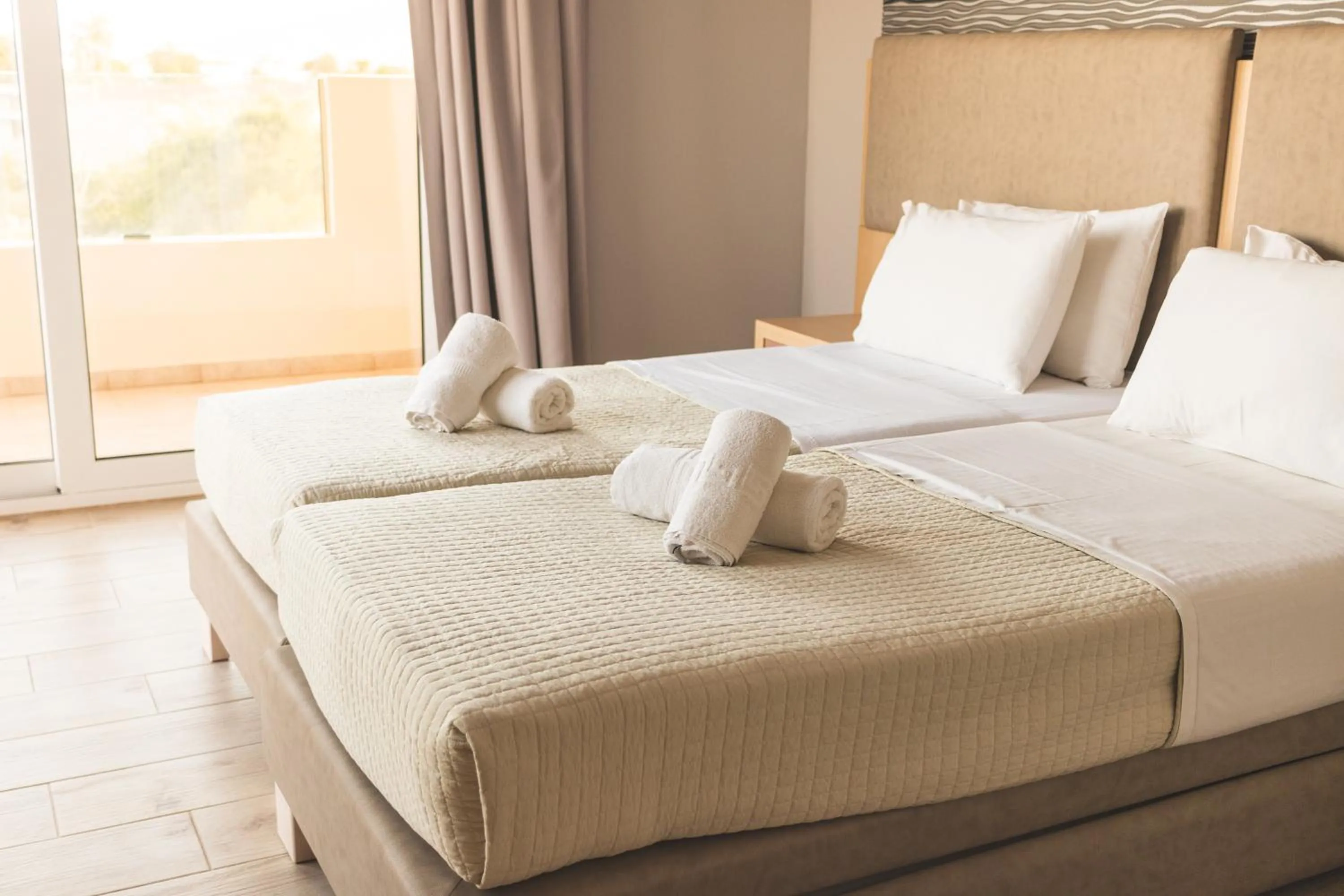 Bed in Alexander The Great Hotel