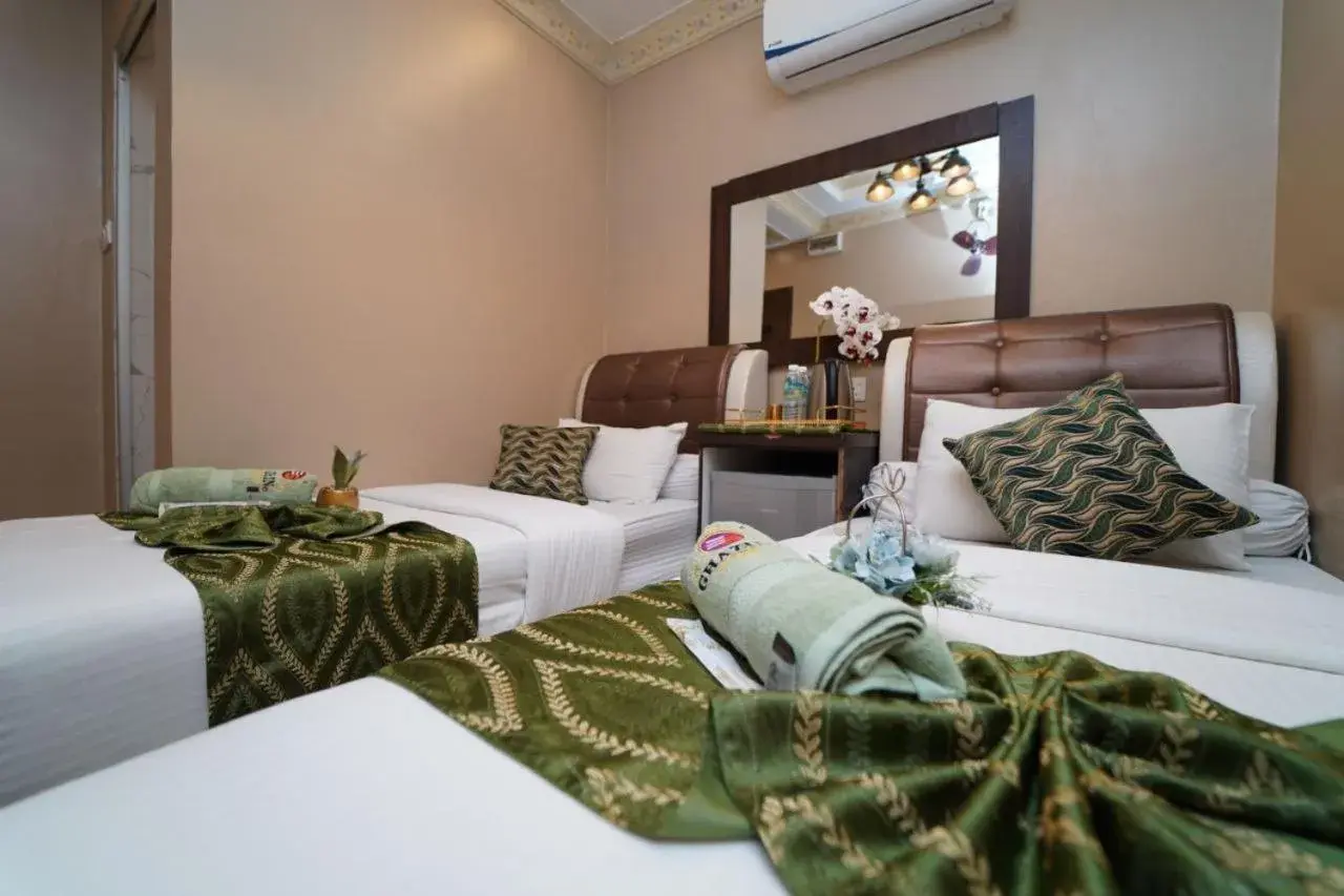 Bed in Ghazrin's Classic Hotel JB Bed in Ghazrin's Classic Hotel JB