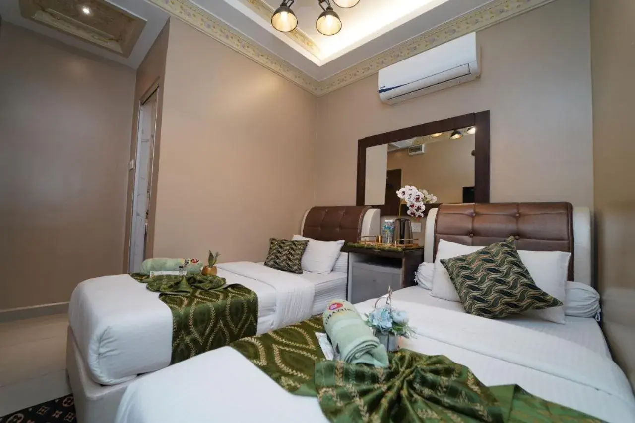 Bed in Ghazrin's Classic Hotel JB Bed in Ghazrin's Classic Hotel JB