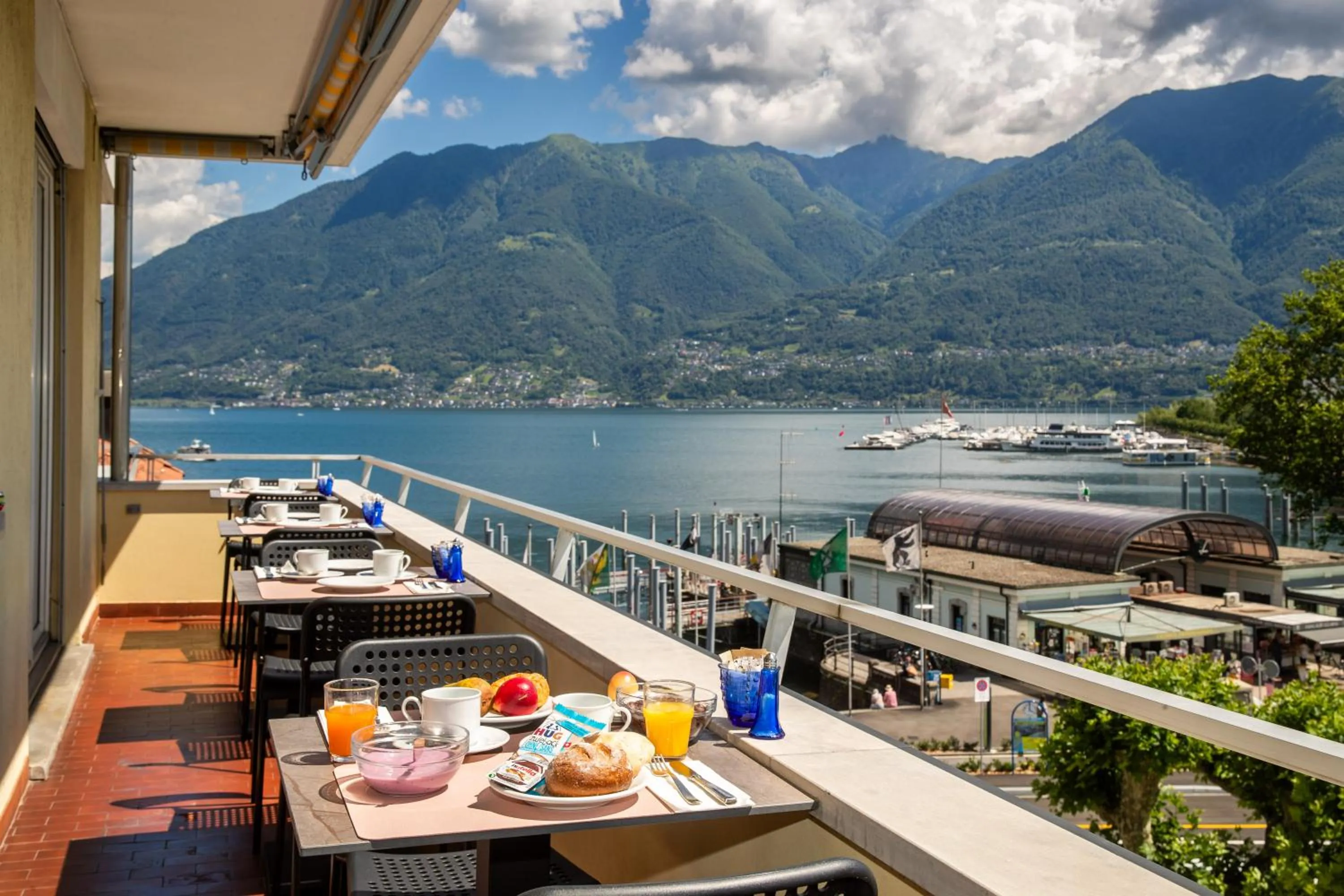 Breakfast in Hotel Rondinella Locarno