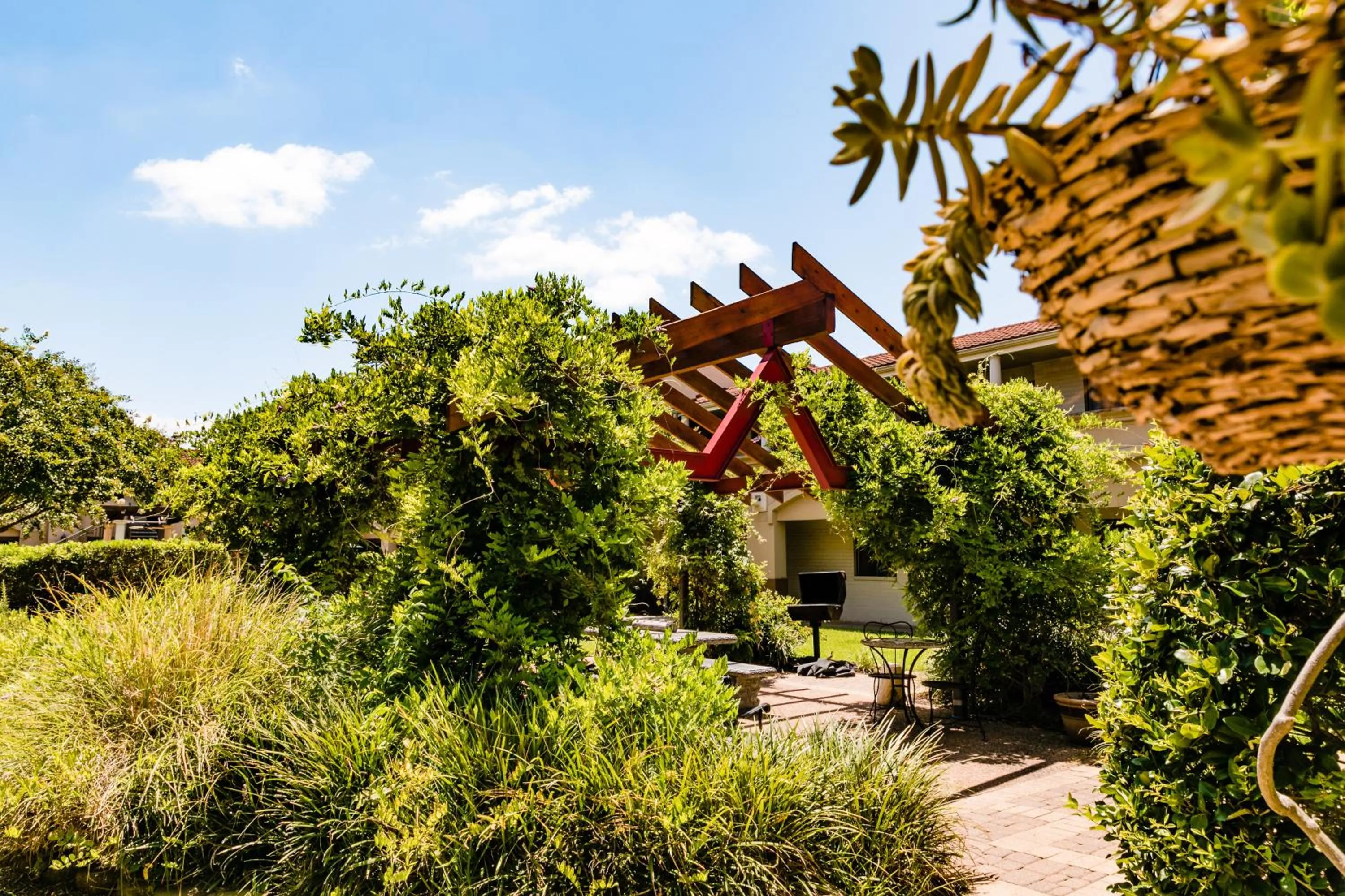 Natural landscape in Vineyard Court Designer Suites Hotel