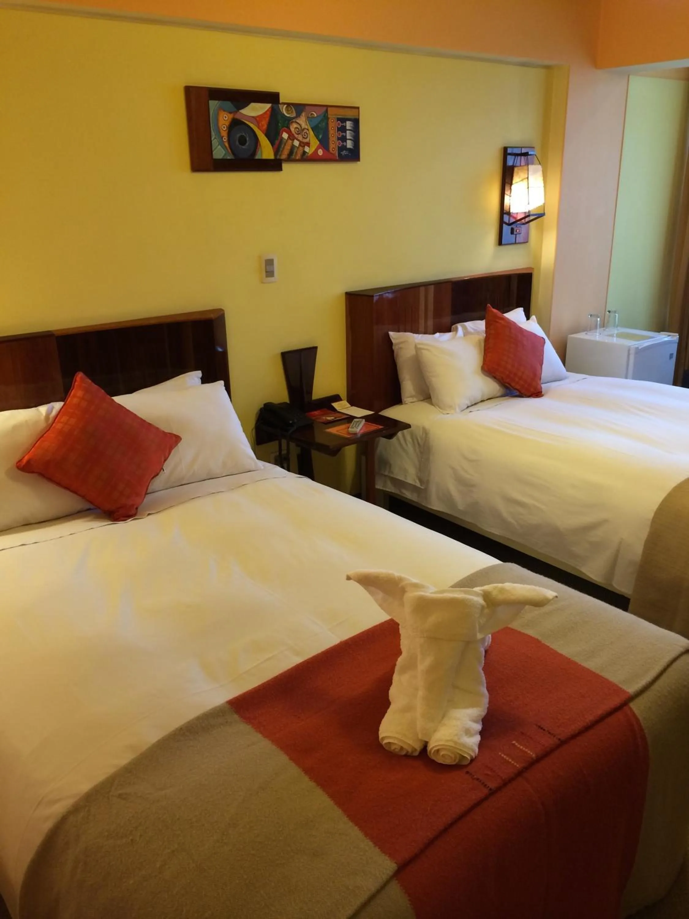 Bed in Royal Inn Hotel Puno