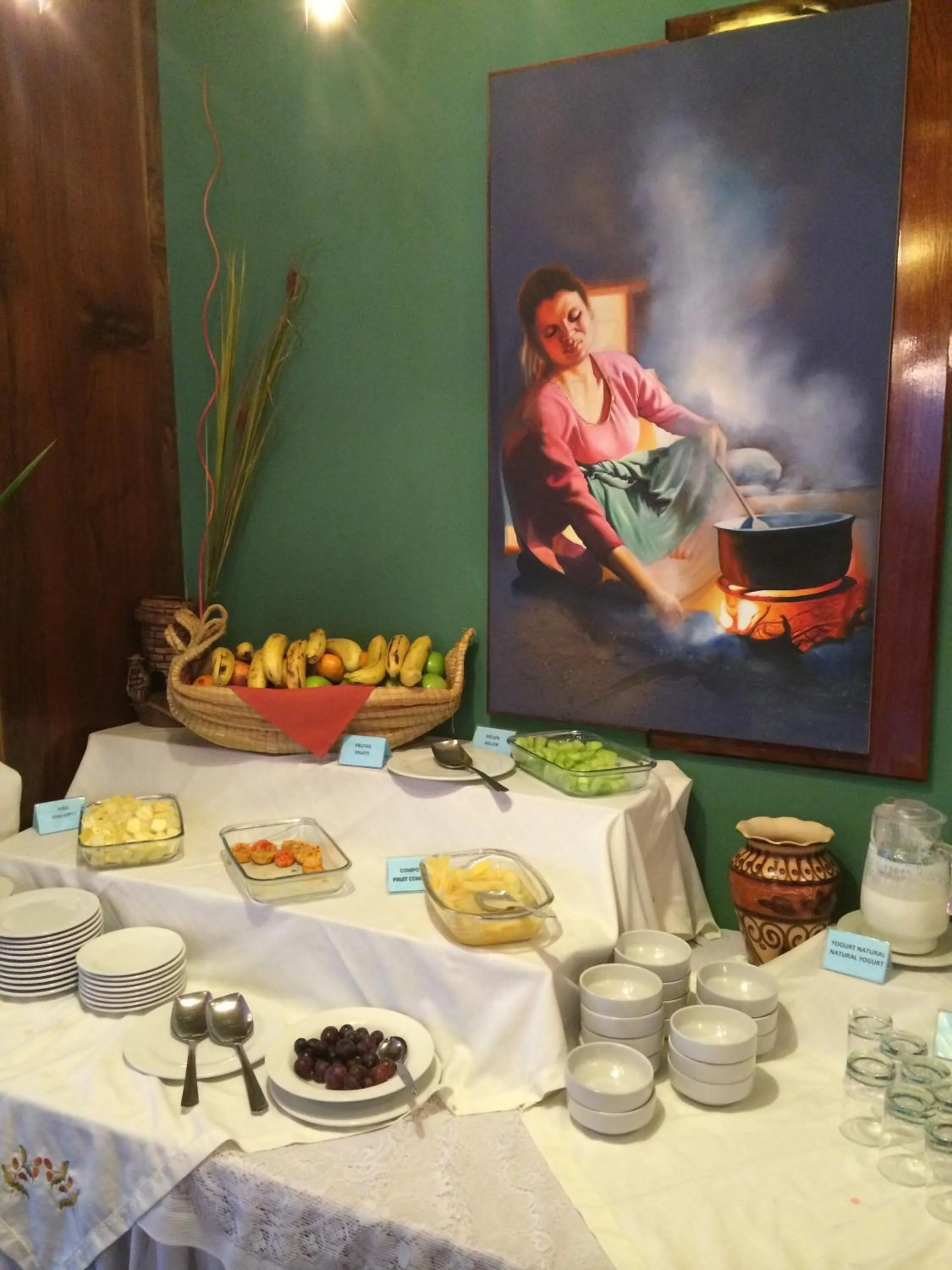 Food in Royal Inn Hotel Puno