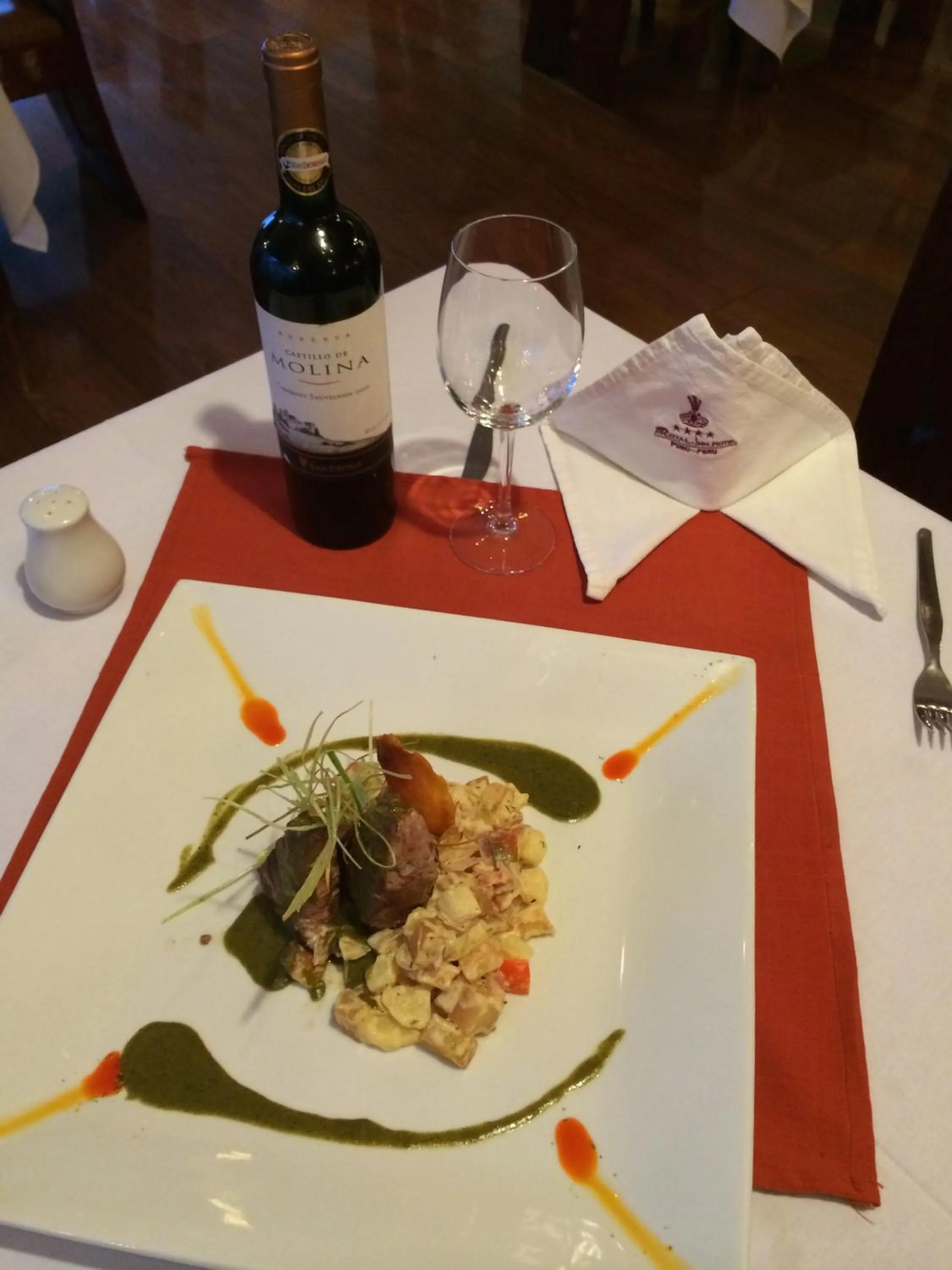 Lunch in Royal Inn Hotel Puno