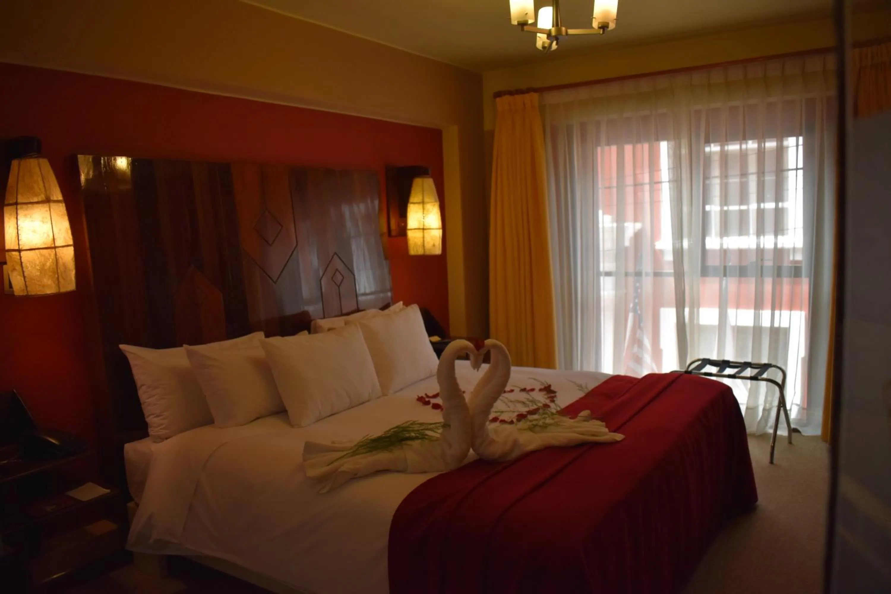 Bed in Royal Inn Hotel Puno