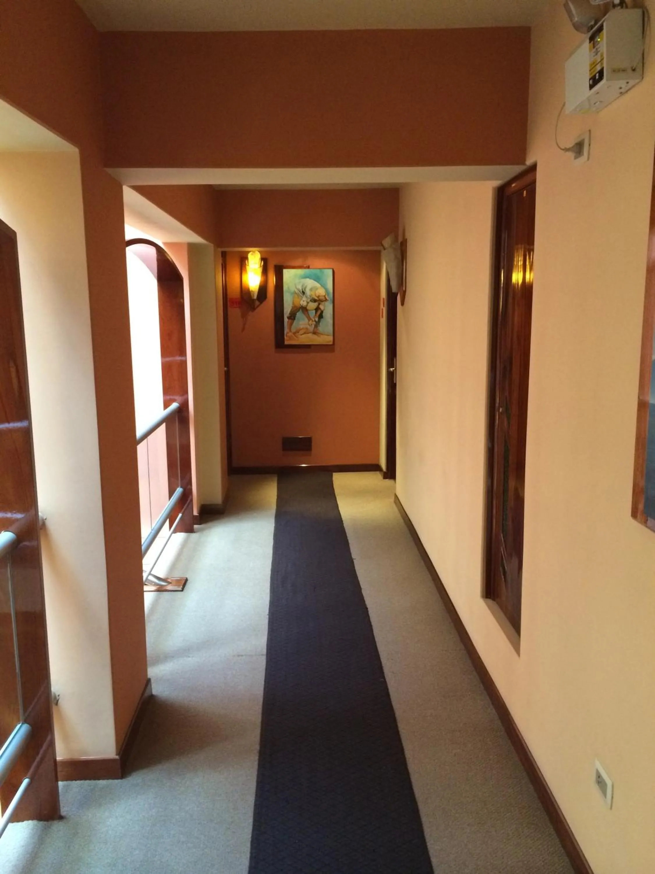 Decorative detail in Royal Inn Hotel Puno