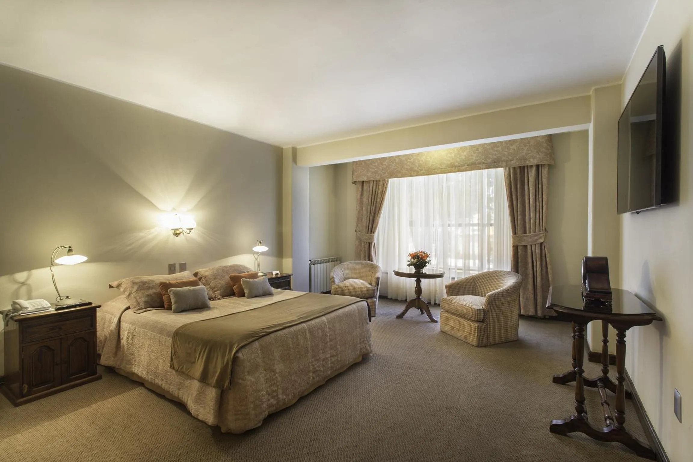 Bedroom, Bed in Hotel Tierra Del Fuego