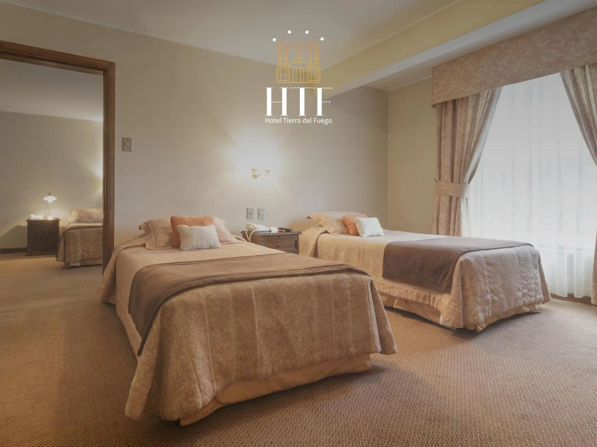 City view, Bed in Hotel Tierra Del Fuego