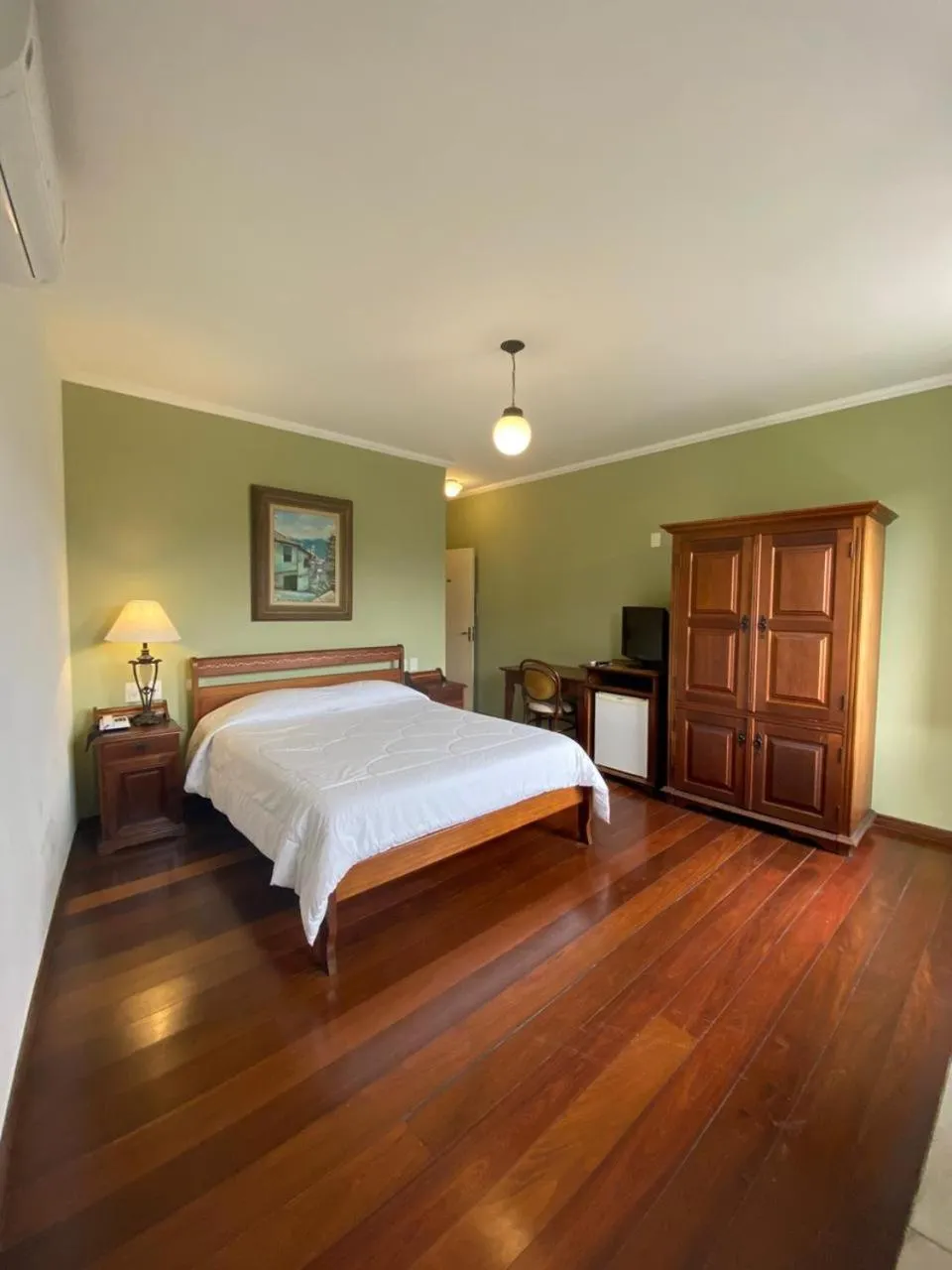 Bed in Hotel Pousada Minas Gerais