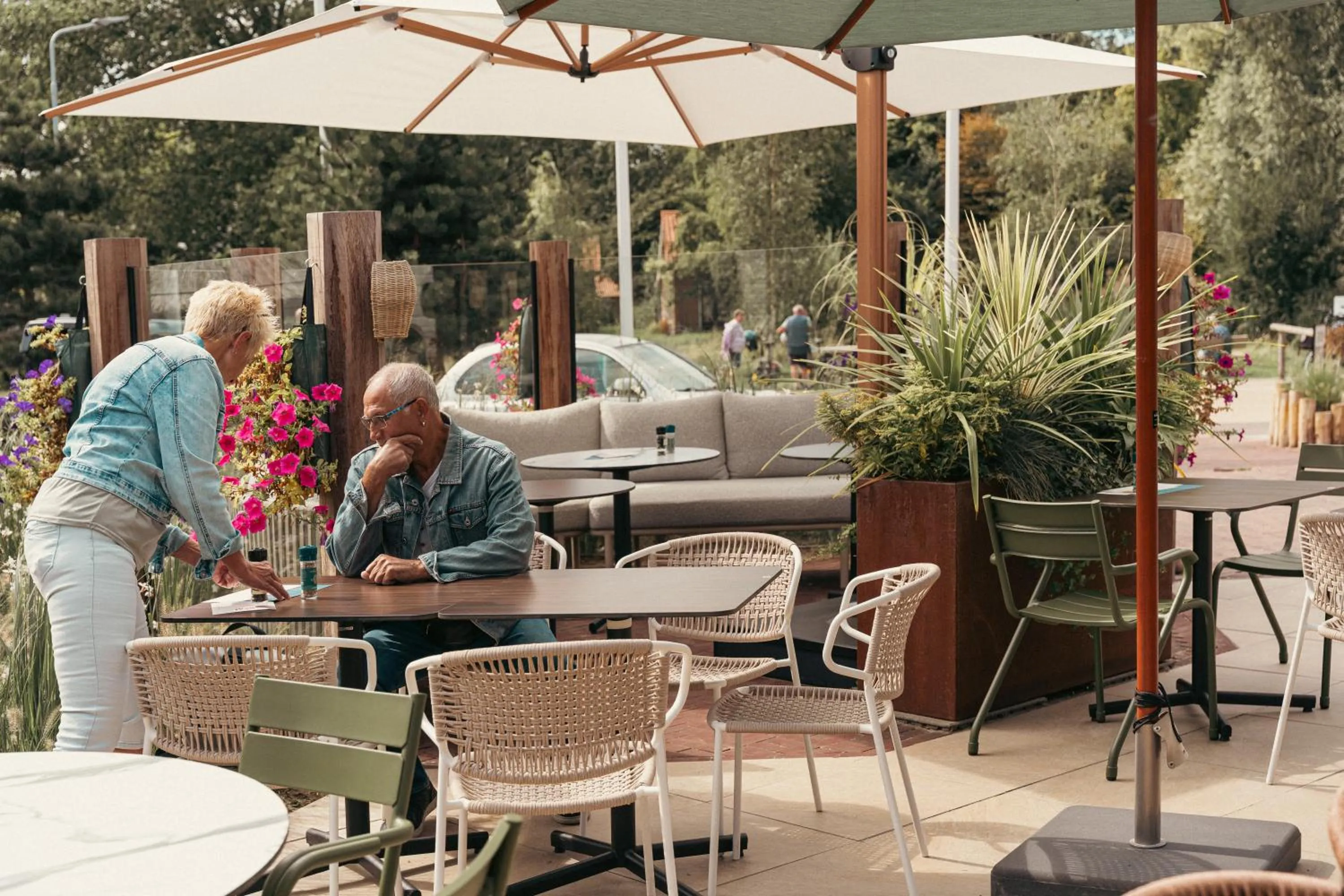 Restaurant/places to eat in Strandhotel Duinoord