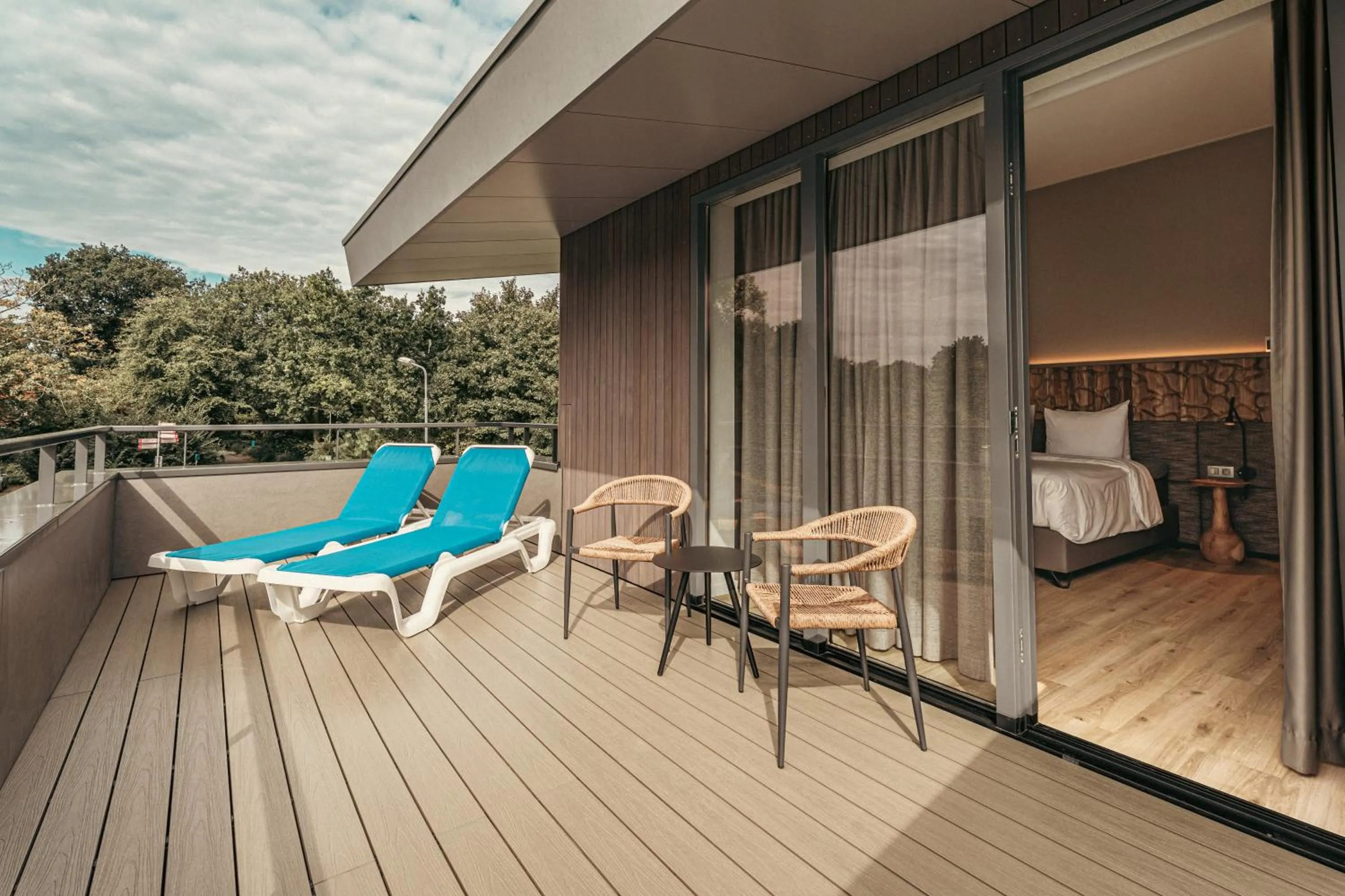 Balcony/Terrace in Strandhotel Duinoord