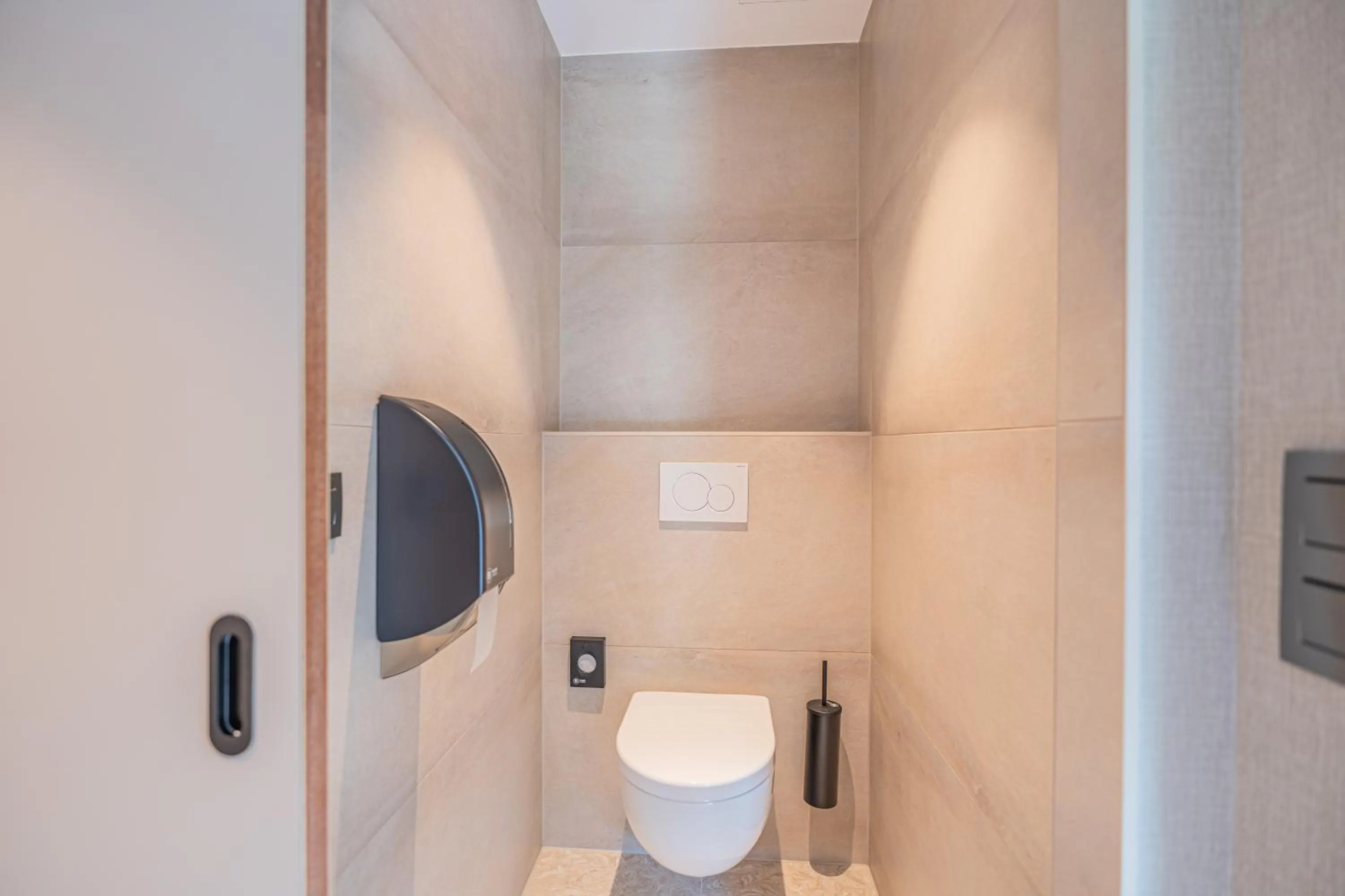 Toilet in Strandhotel Duinoord