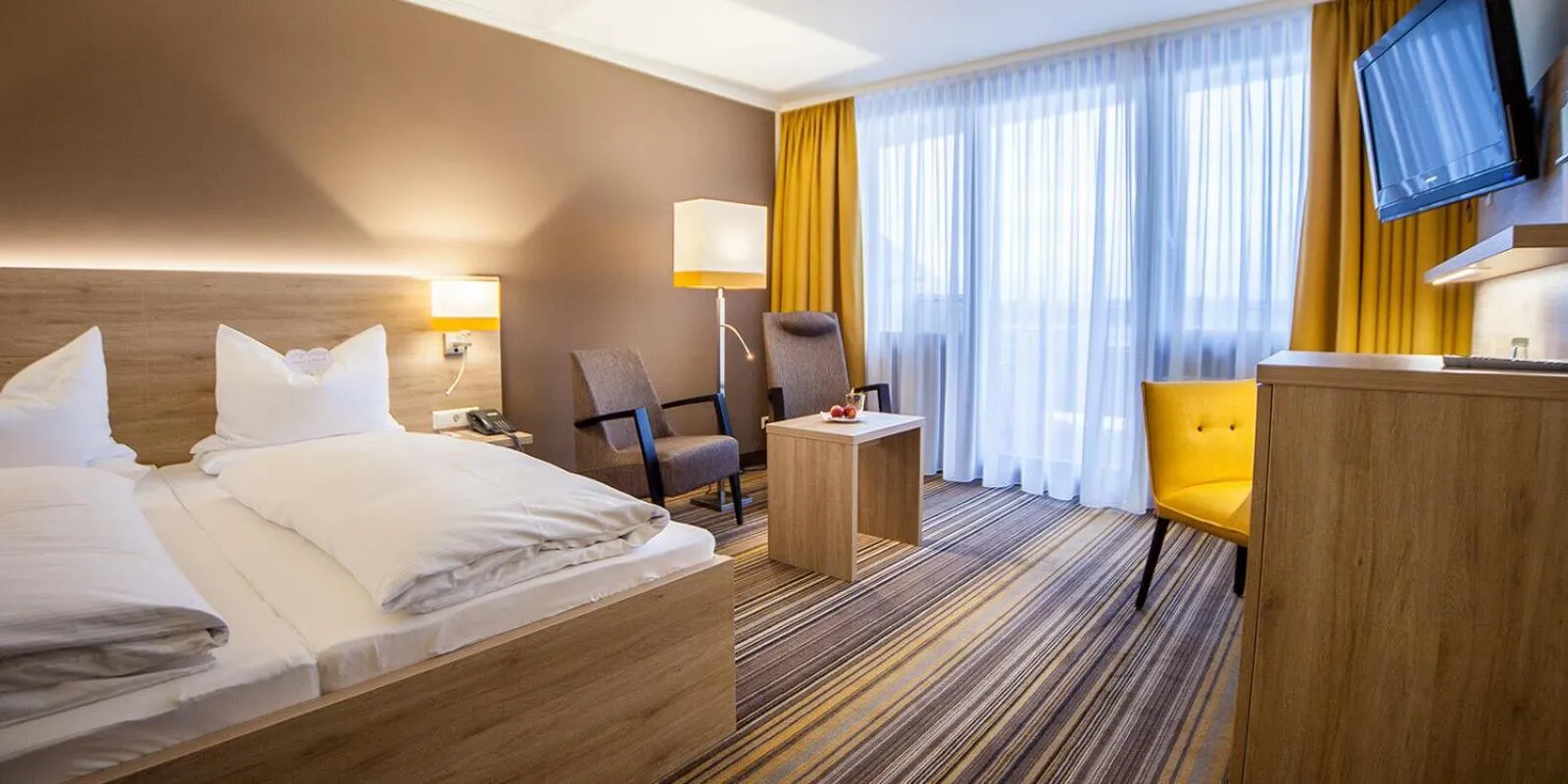 Bed in Gesundheitshotel Weißenstadt am See