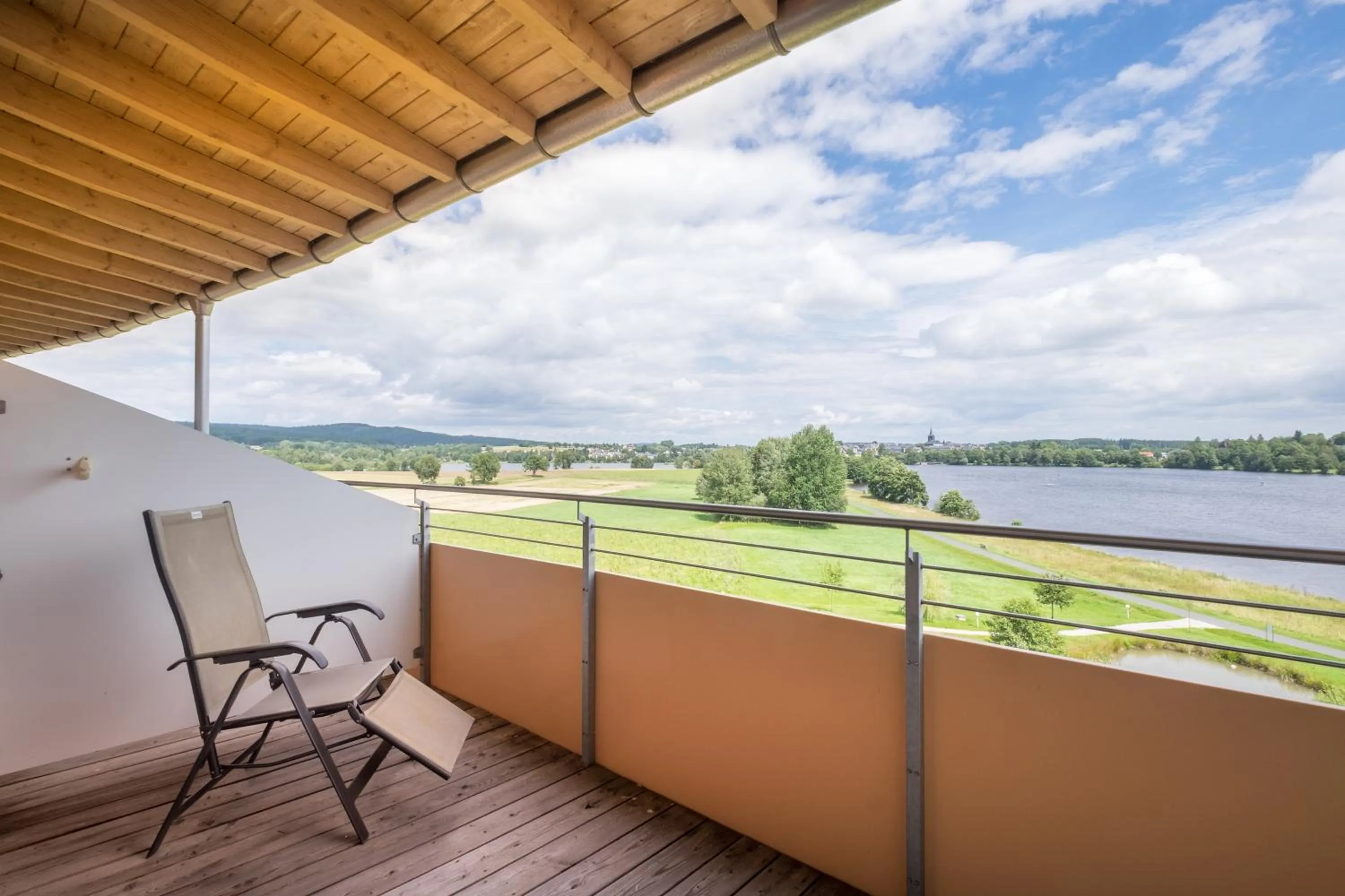 Balcony/Terrace in Gesundheitshotel Weißenstadt am See