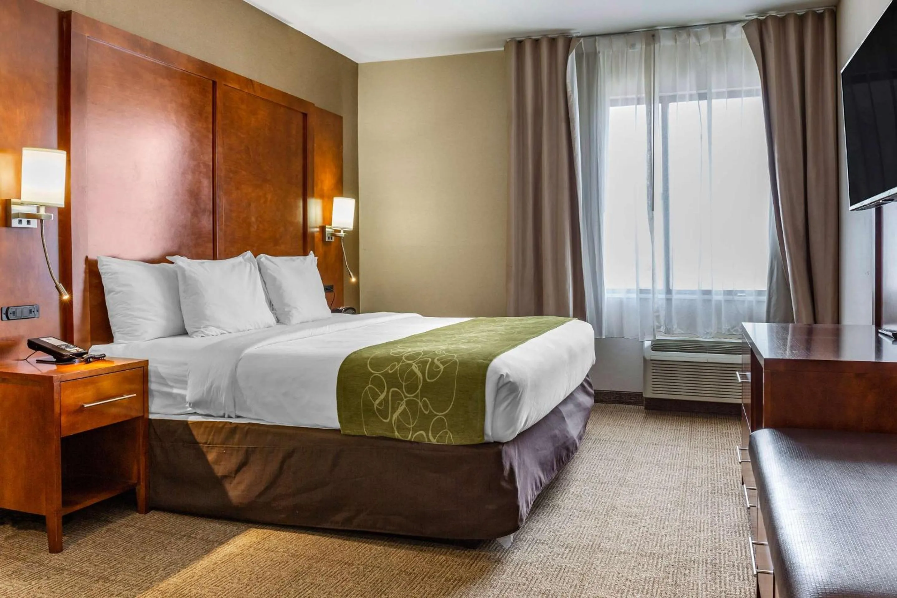 Bedroom, Bed in Comfort Suites Dover University Area