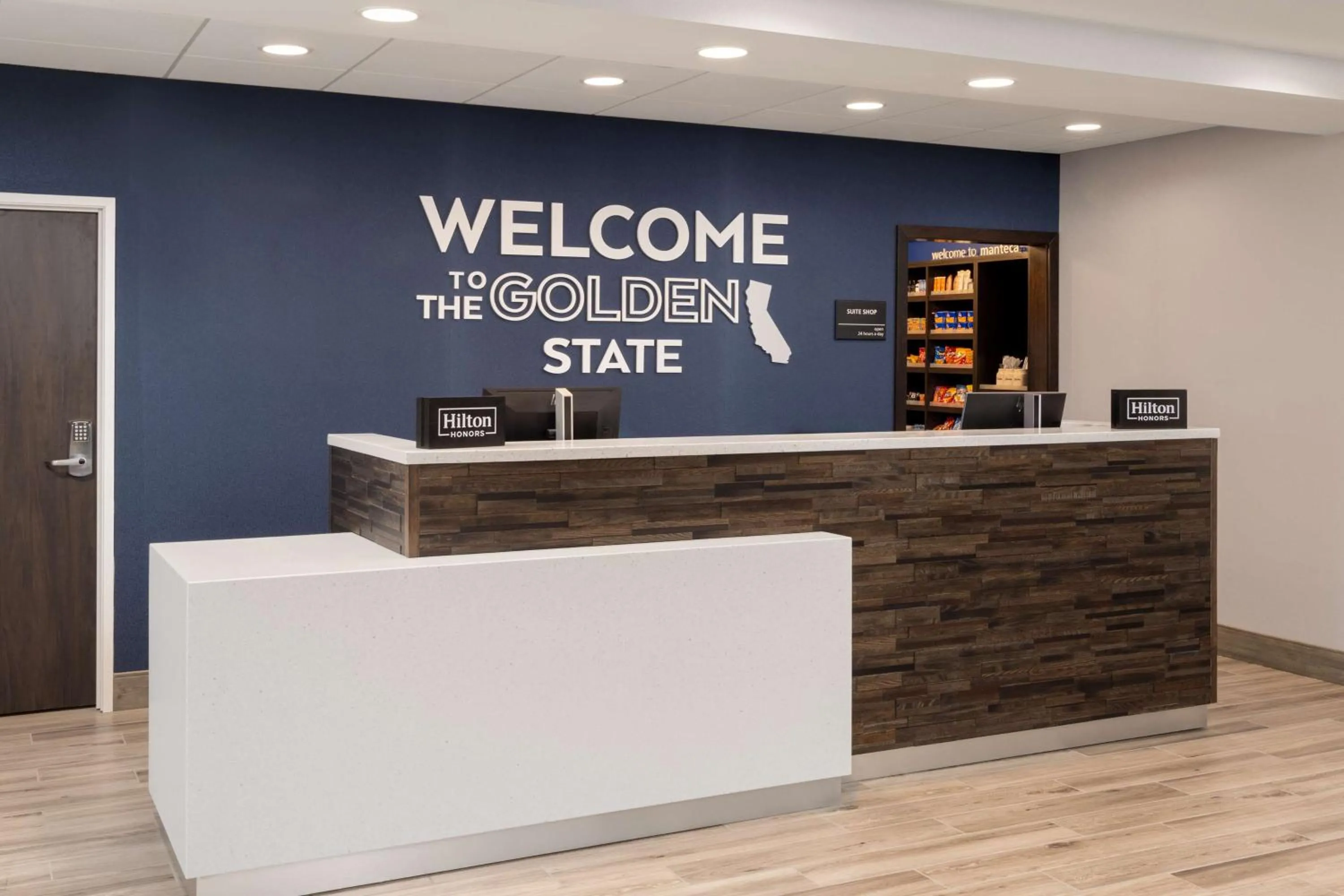 Lobby or reception in Hampton Inn & Suites Manteca