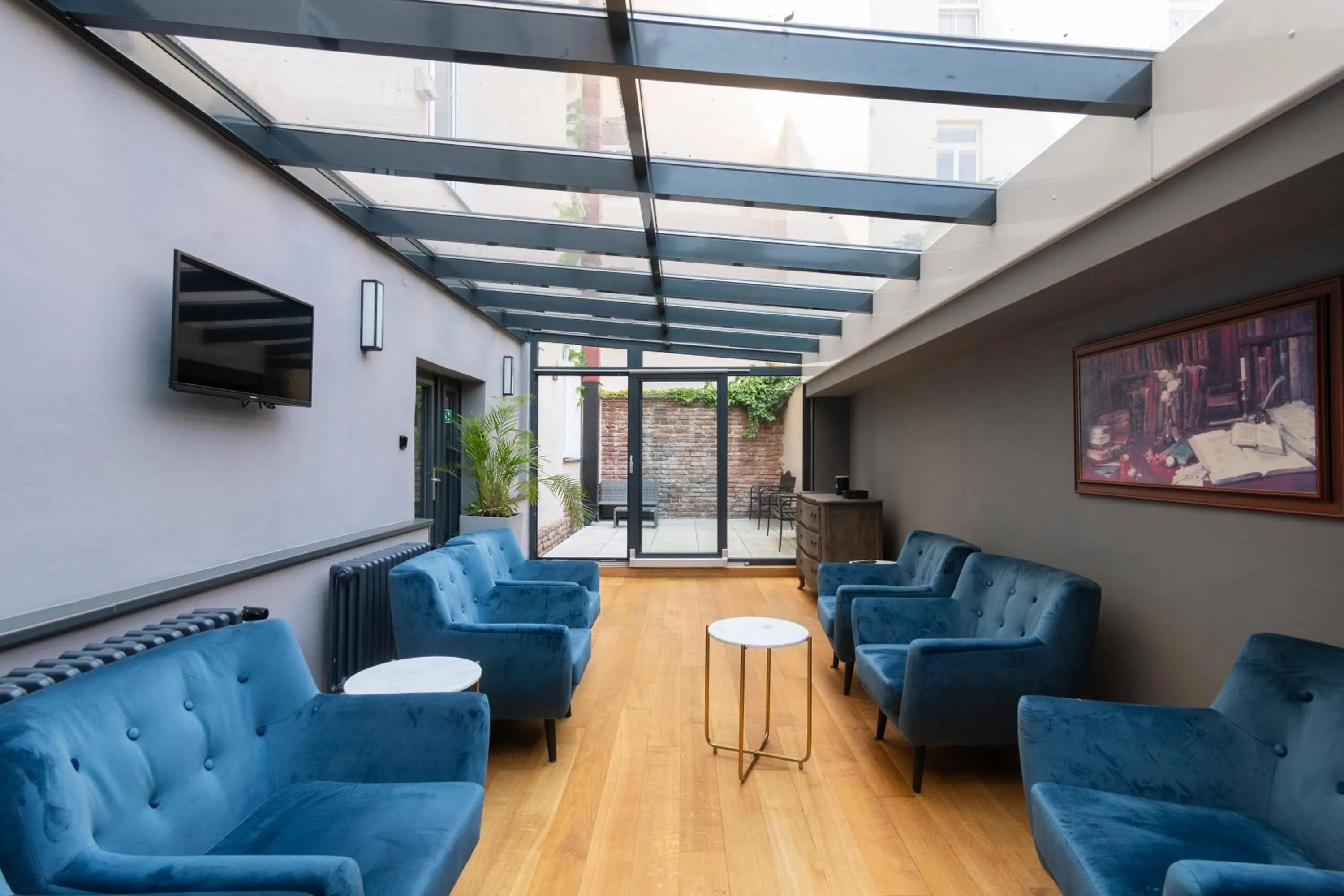 Lobby or reception in Numa Prague Root