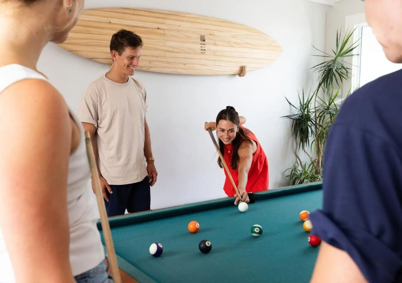 People in Stoke Beach House