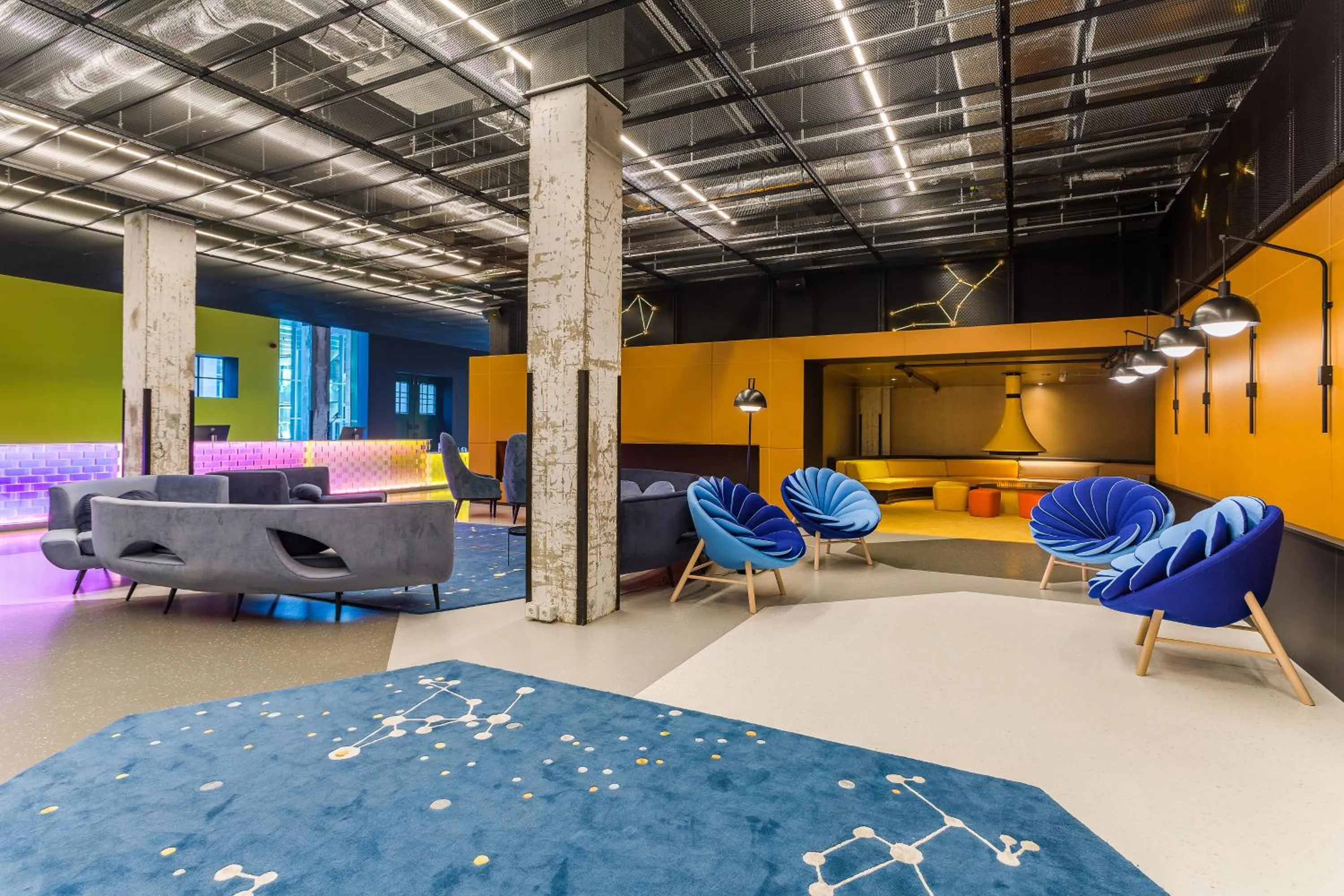 Lobby or reception in Room Mate Bruno, Rotterdam