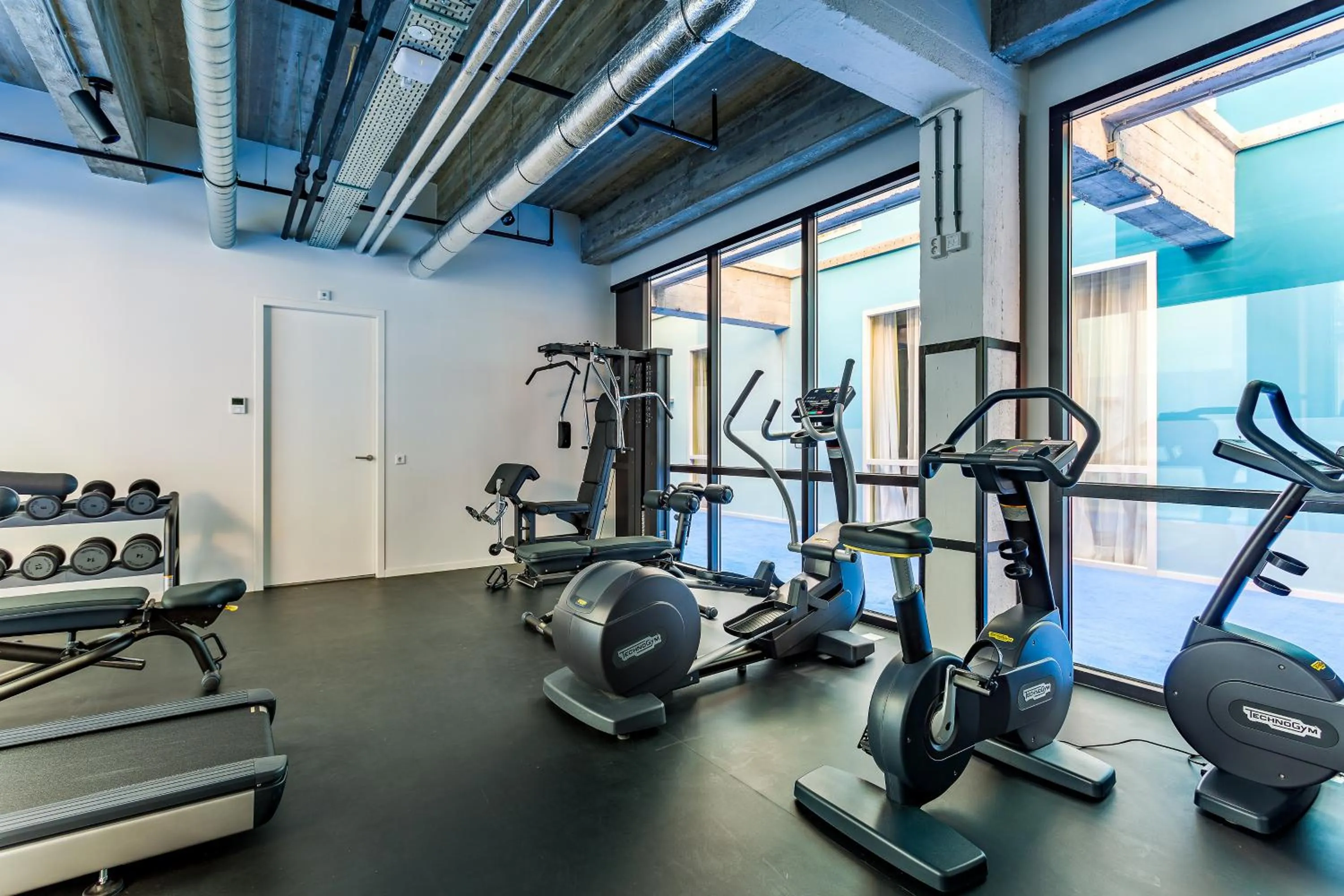 Fitness centre/facilities in Room Mate Bruno, Rotterdam