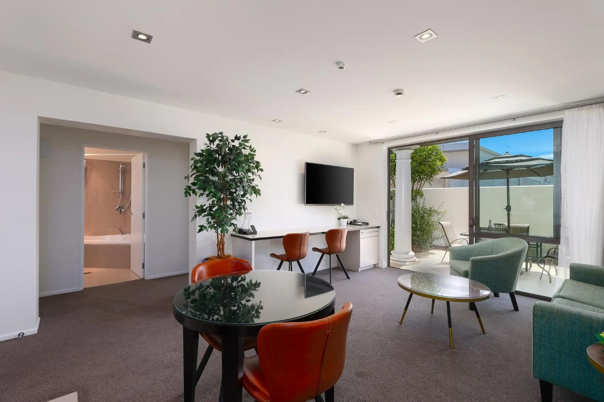 Living room in Palazzo Motor Lodge