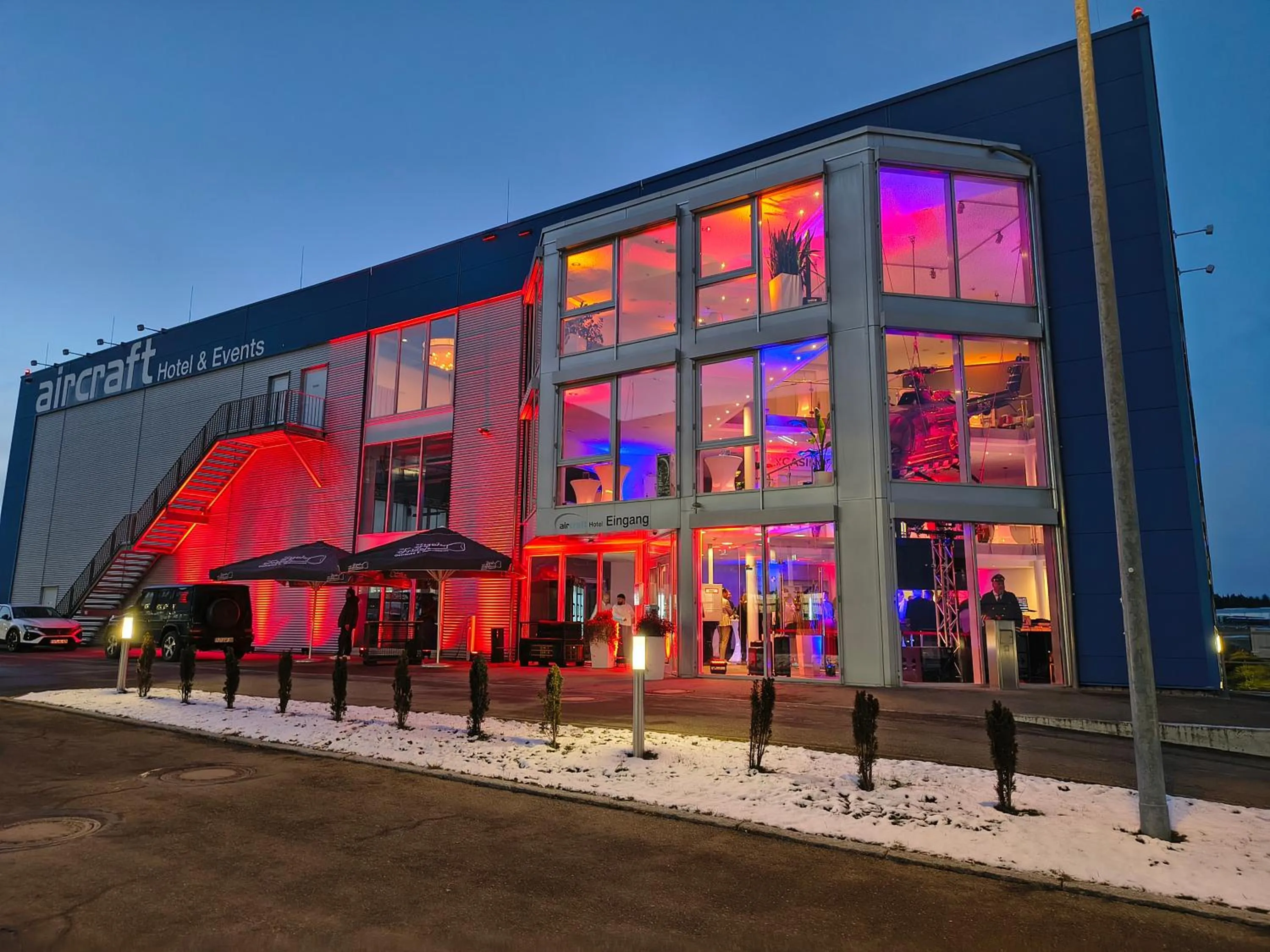 Property building in Aircraft Hotel & Events