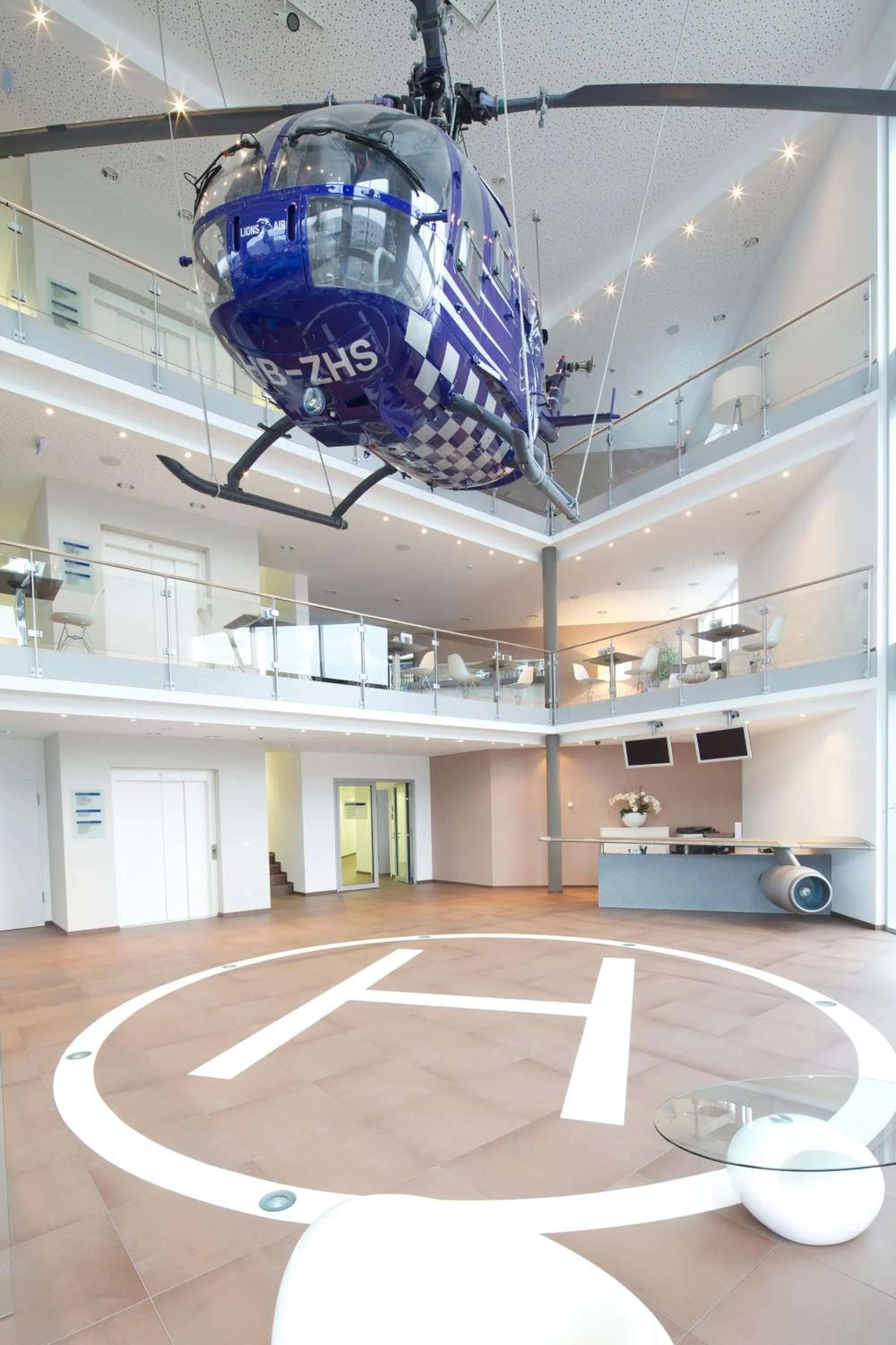 Lobby or reception in Aircraft Hotel & Events