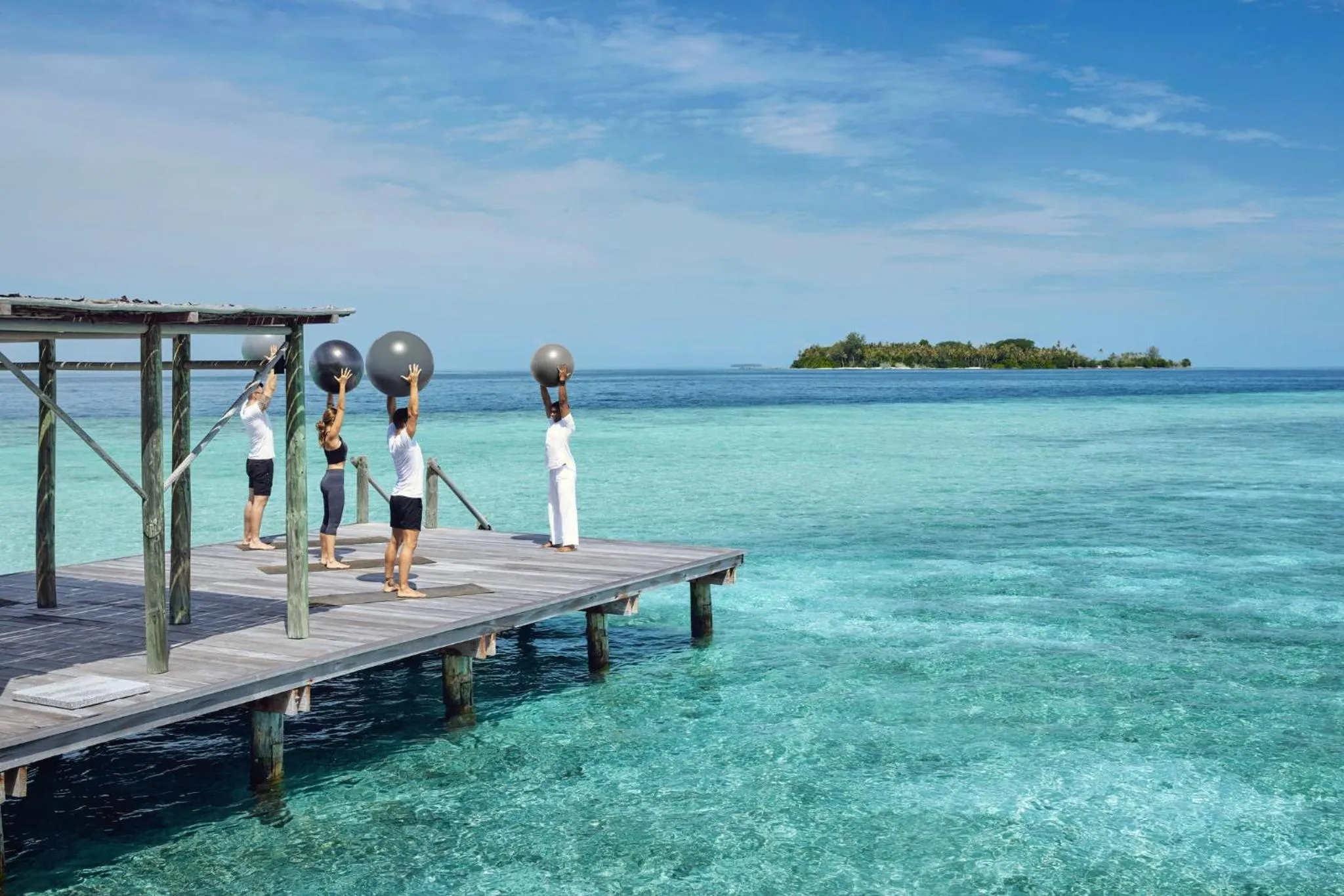 Photo of the whole room in COMO Cocoa Island