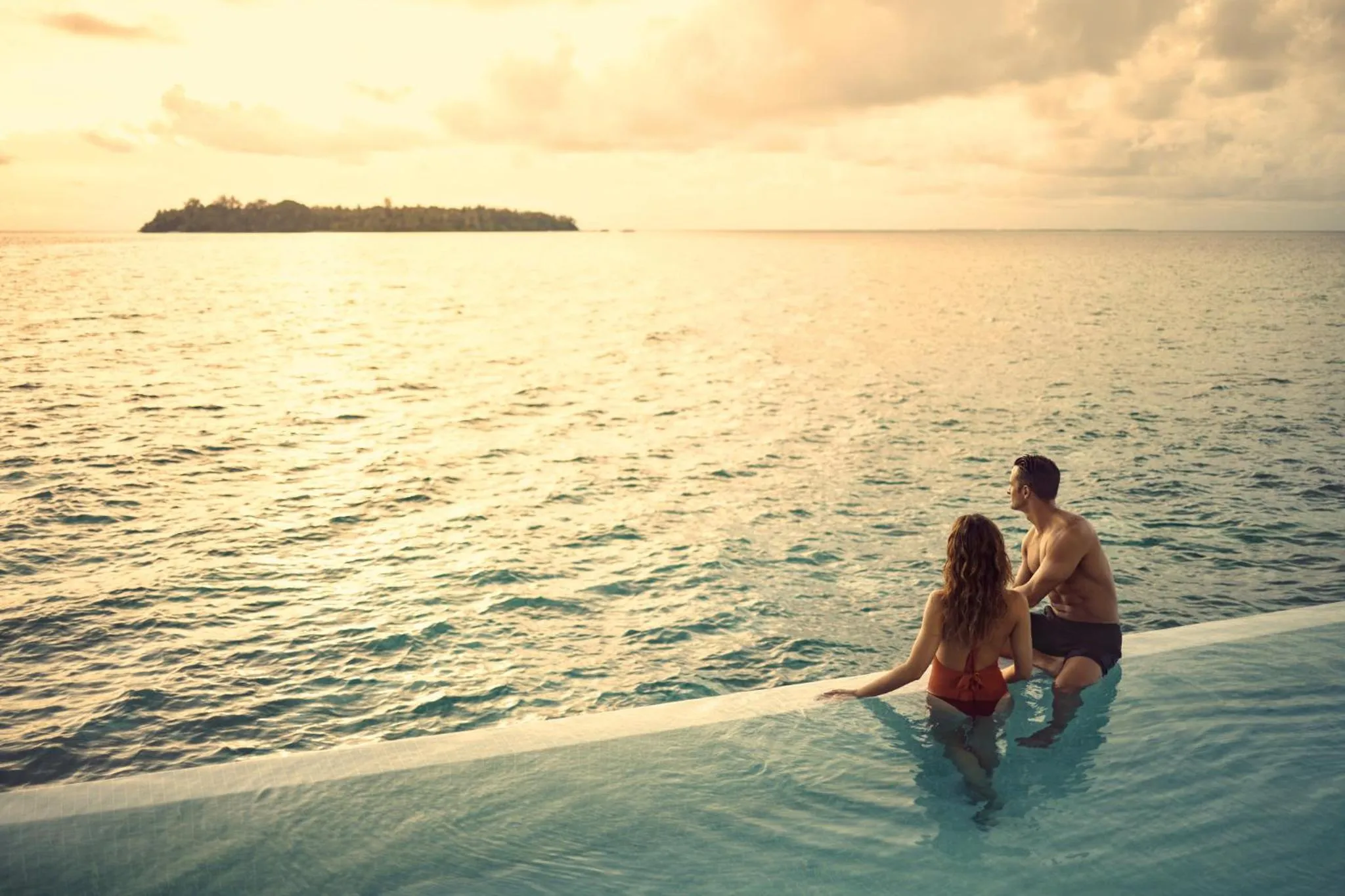 Photo of the whole room in COMO Cocoa Island