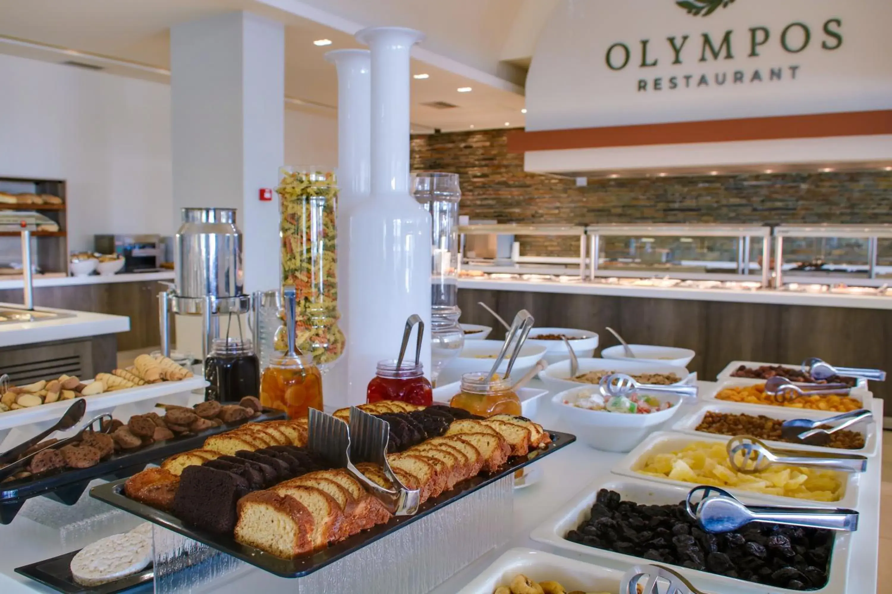 Buffet breakfast in Olympian Bay Grand Resort Buffet breakfast in Olympian Bay Grand Resort