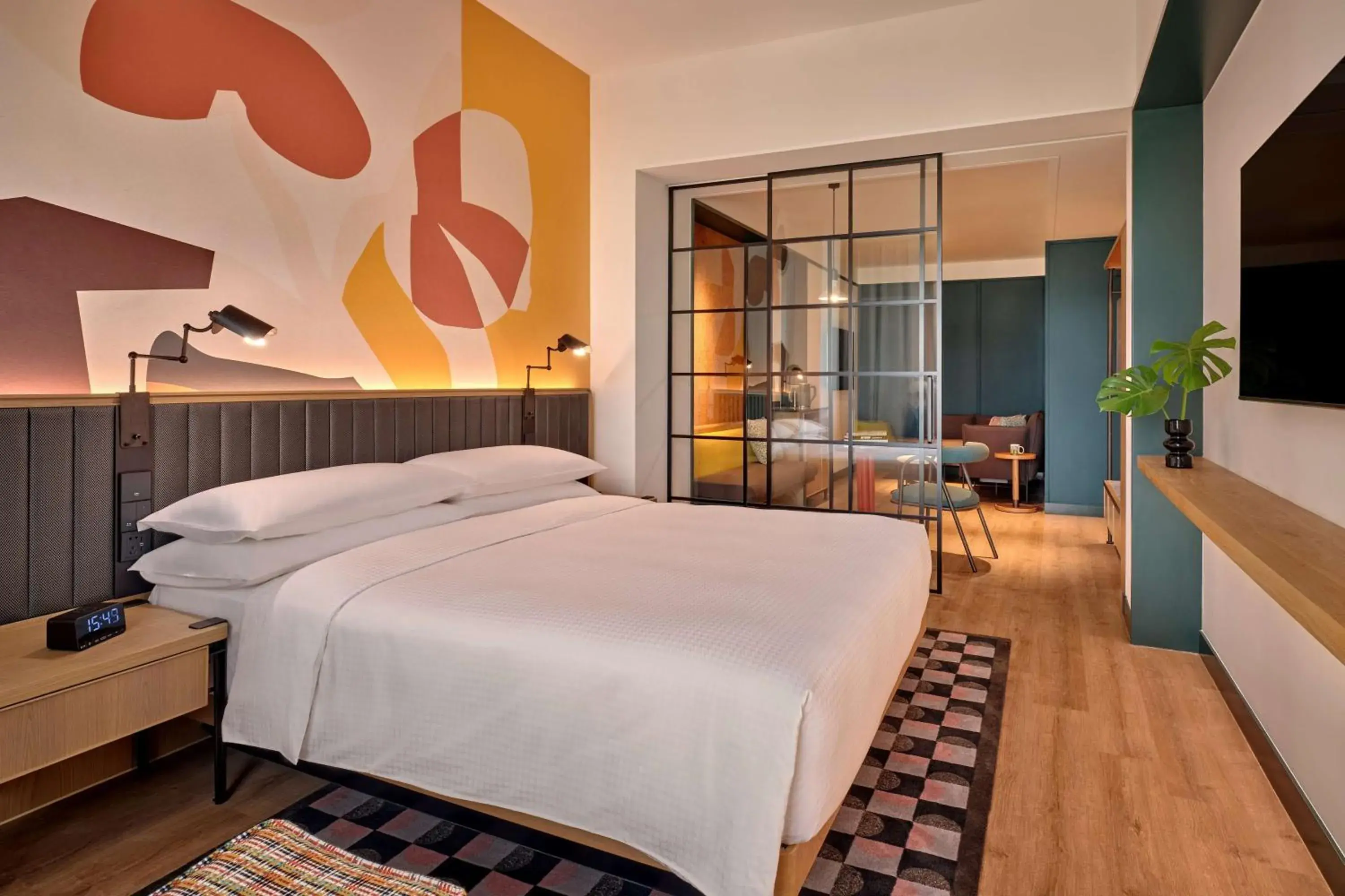 Photo of the whole room, Bed in Caption by Hyatt Zhongshan Park Shanghai Photo of the whole room, Bed in Caption by Hyatt Zhongshan Park Shanghai