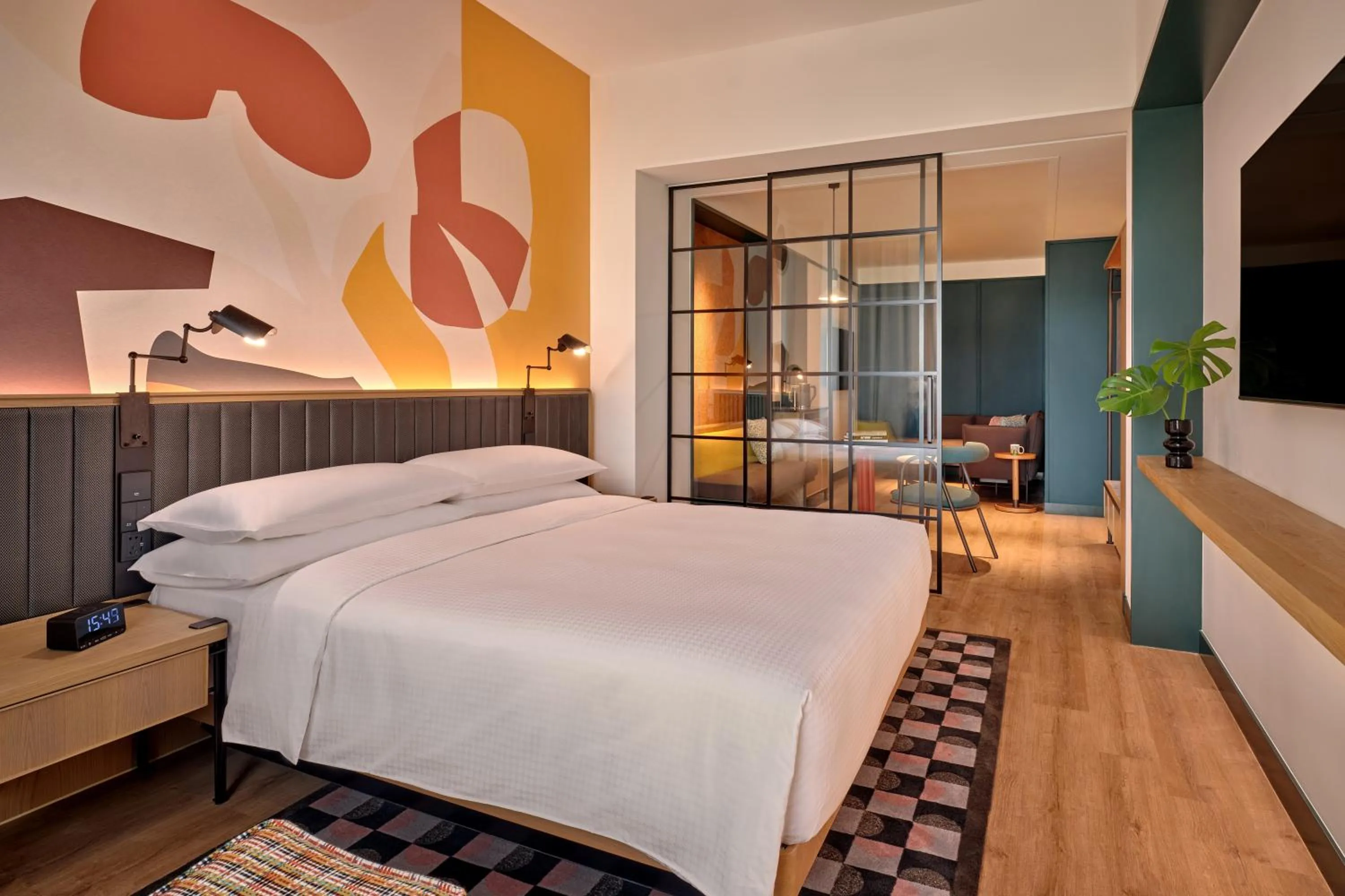 Bed in Caption by Hyatt Zhongshan Park Shanghai