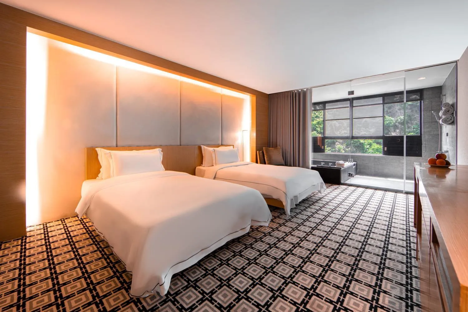 Bed in Wulai Pause Landis Resort