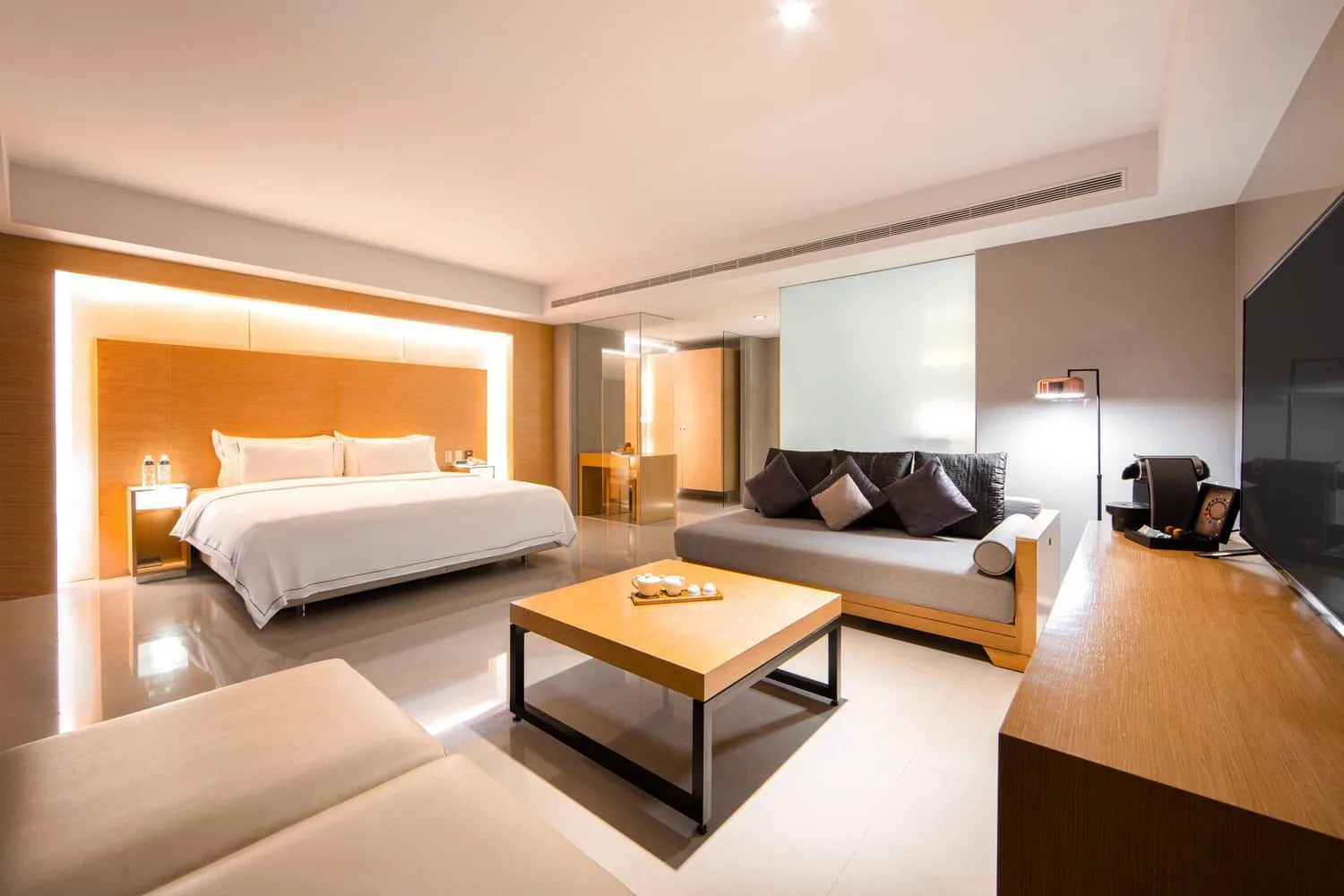 Bed in Wulai Pause Landis Resort