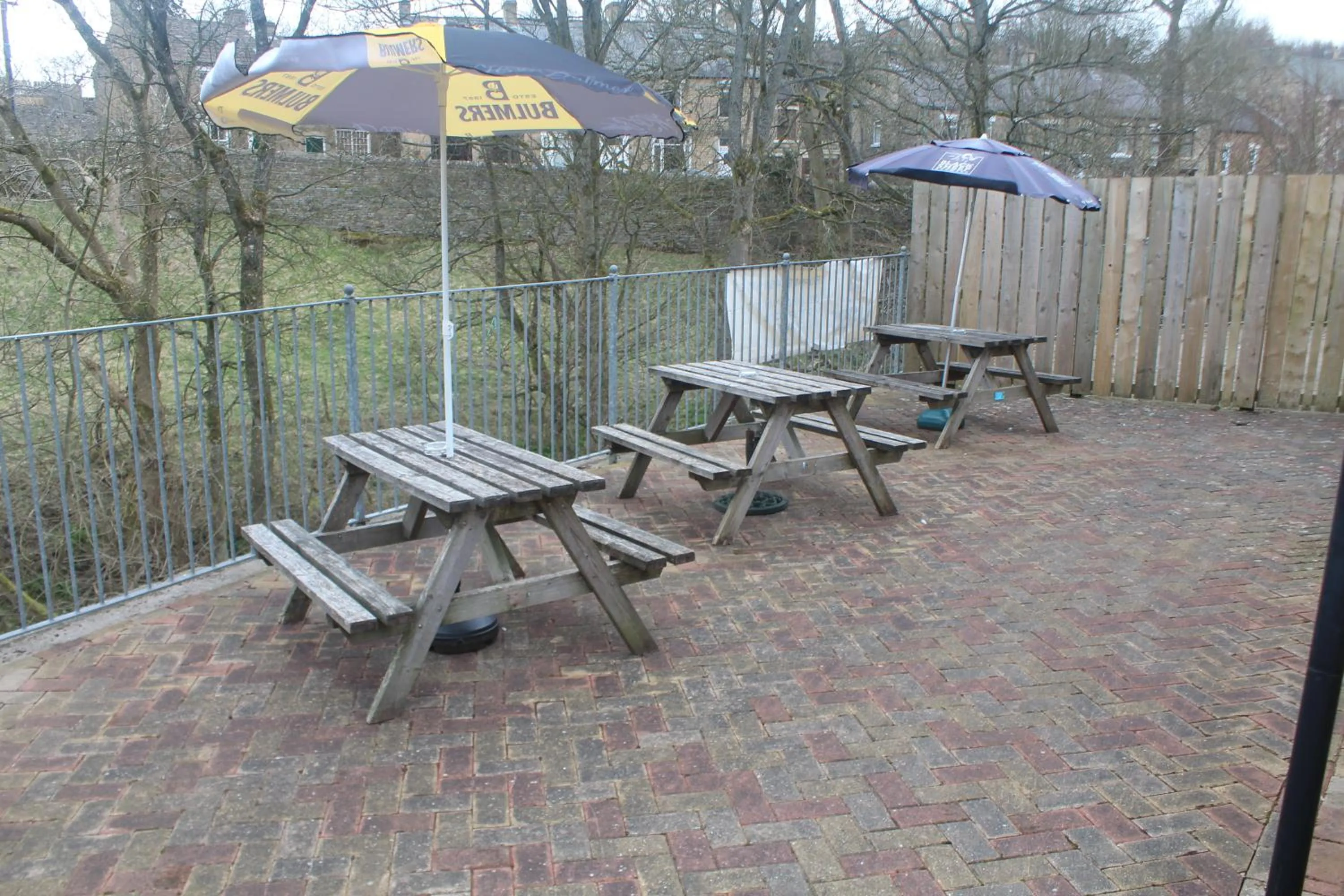 Garden in Forresters Bar & French Restaurant with Rooms