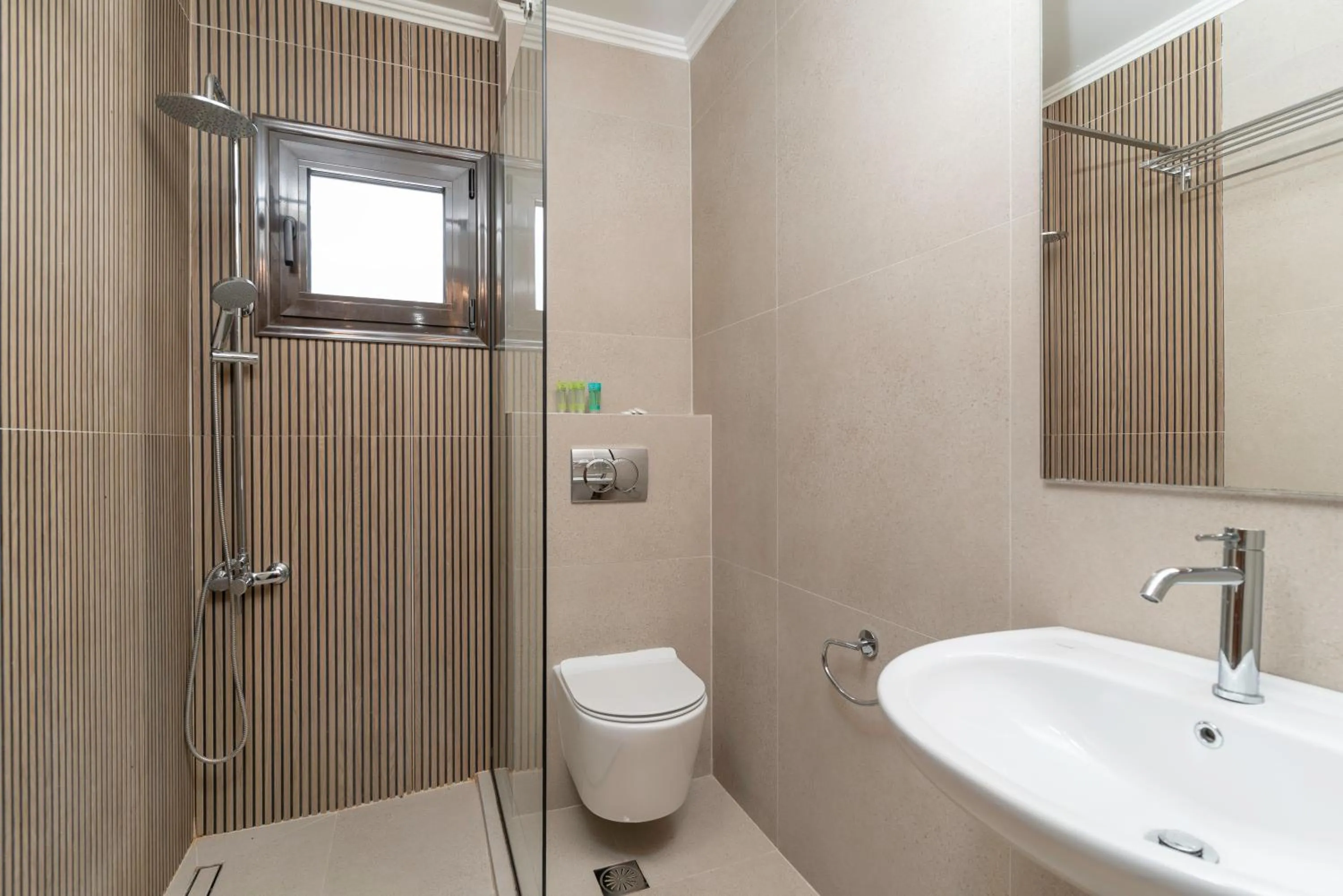 Bathroom in Georgalas Sun Beach Resort