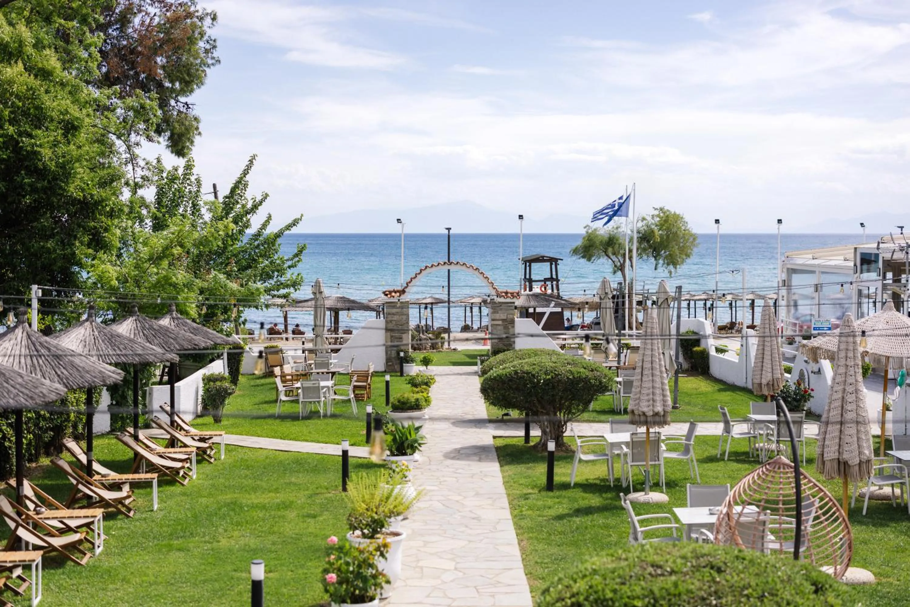 Sea view in Georgalas Sun Beach Resort